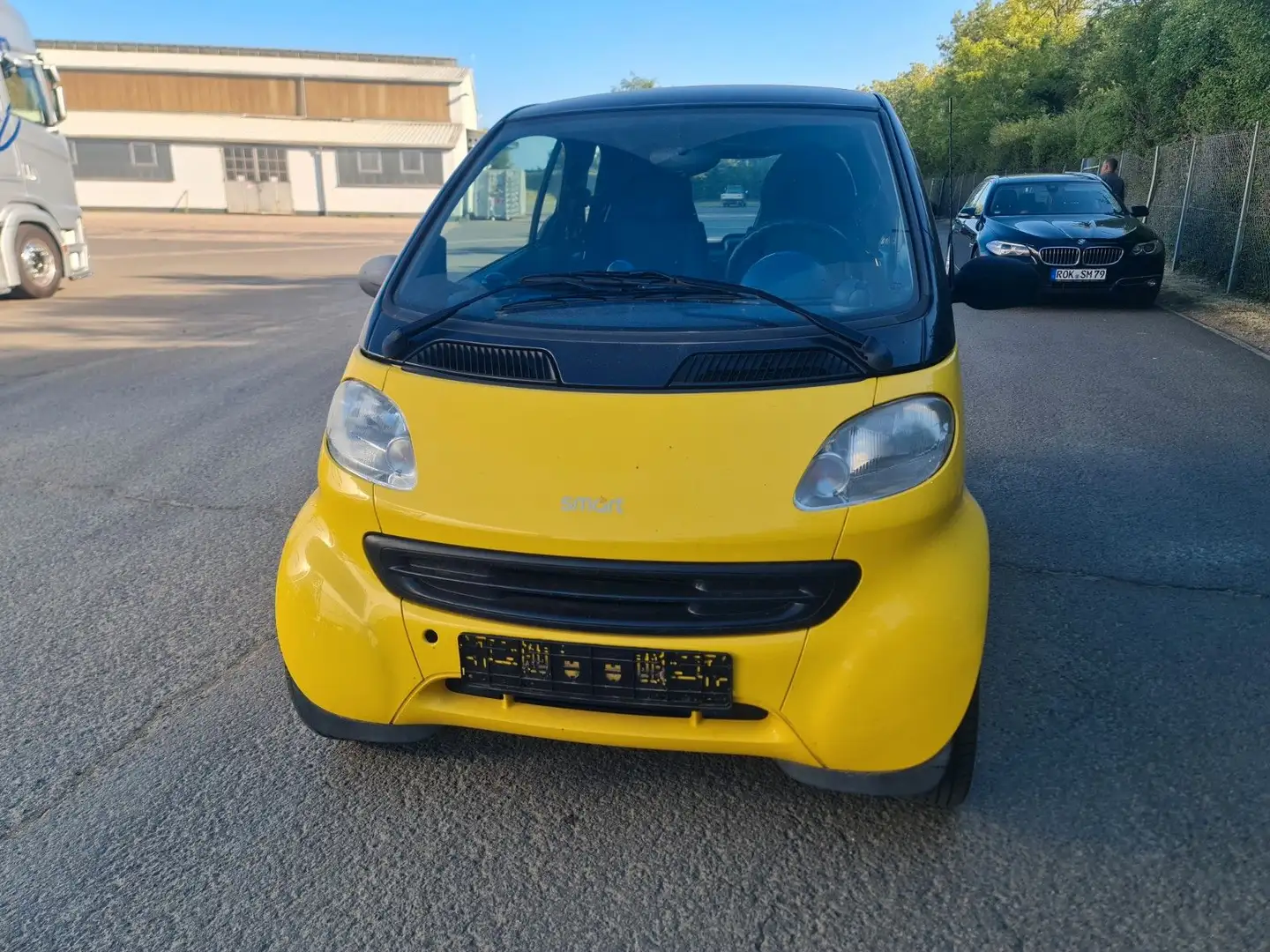 smart forTwo smart & passion 40kW, Klima. Amarillo - 2