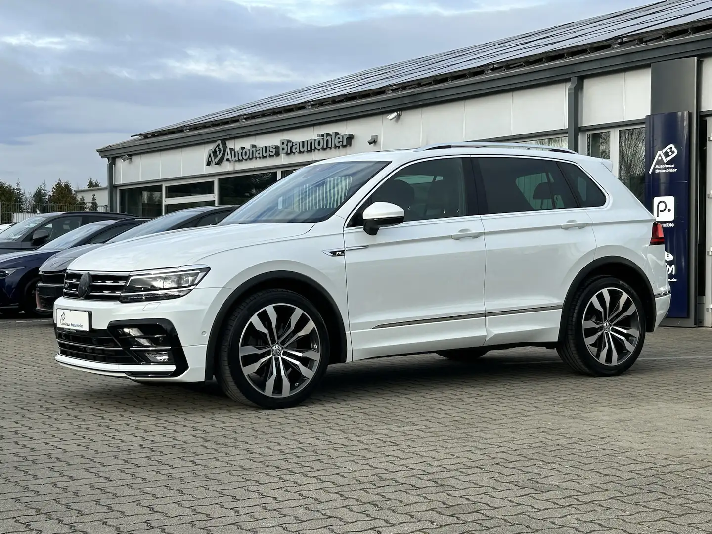 Volkswagen Tiguan Highline R-Line 2.0 TDI DSG 4Motion*VC*HUD* Blanc - 2