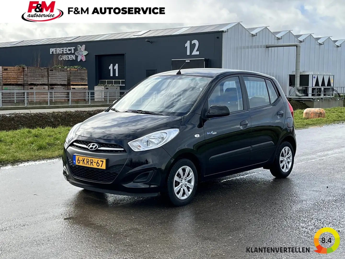 Hyundai i10 1.0 i-Drive Cool Airco Schwarz - 1