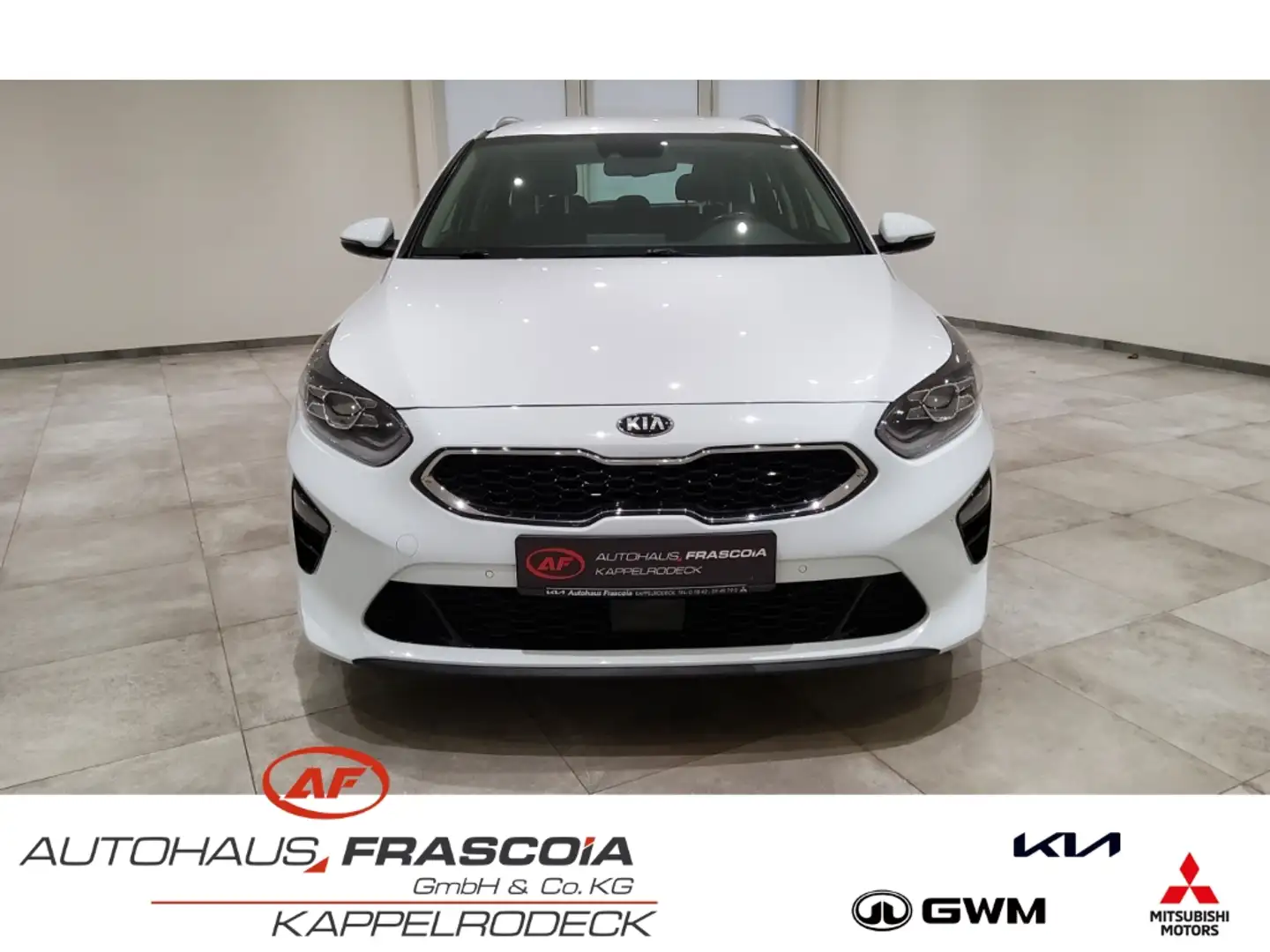 Kia Ceed SW / cee'd SW Spirit 1.4 T-GDI Navi ACC LED PDChi. Rückfahrkam A Blanc - 2