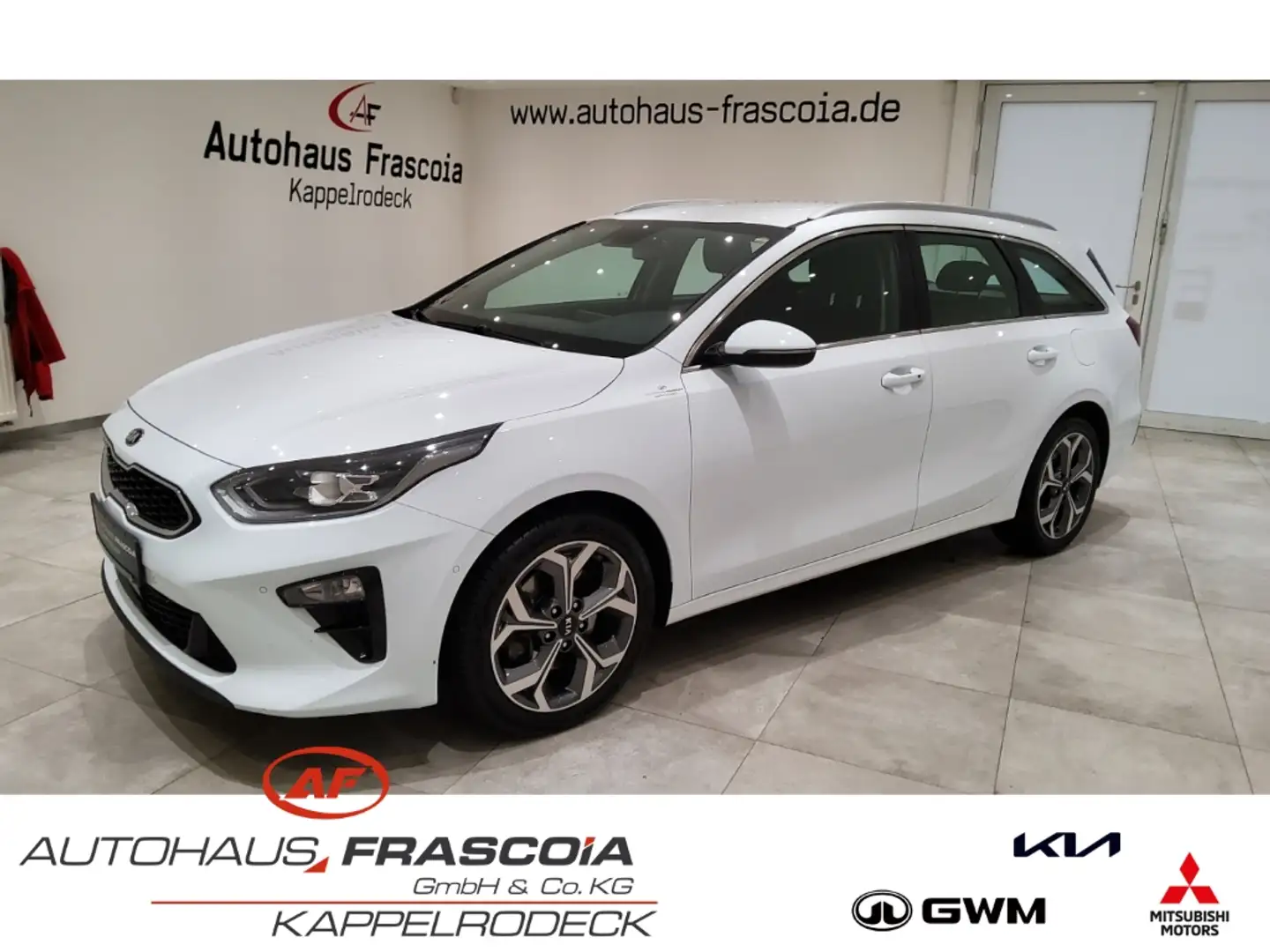 Kia Ceed SW / cee'd SW Spirit 1.4 T-GDI Navi ACC LED PDChi. Rückfahrkam A Blanc - 1