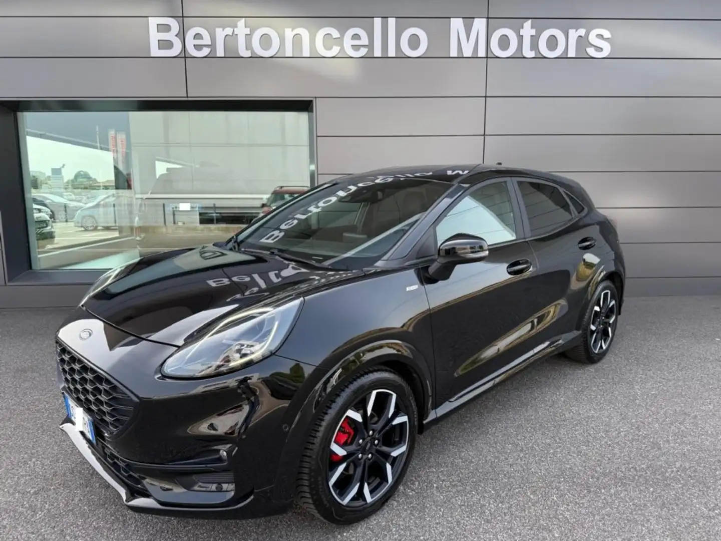 Ford Puma 1.0 EcoBoost Hybrid GPL 125CV ST-Line X UNIPRO Nero - 1