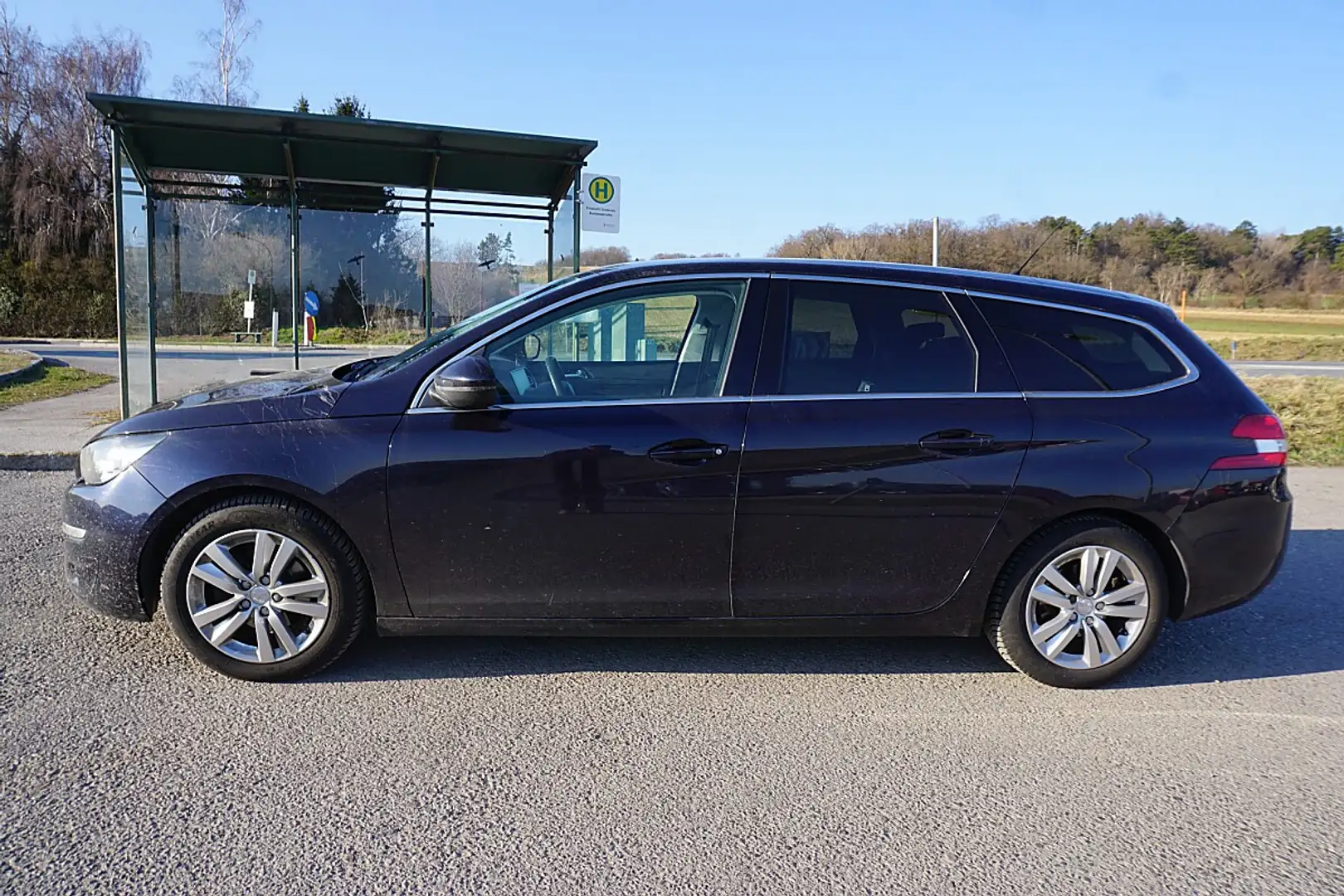 Peugeot 308 SW 1,6 BHDI Active S&S Blau - 2