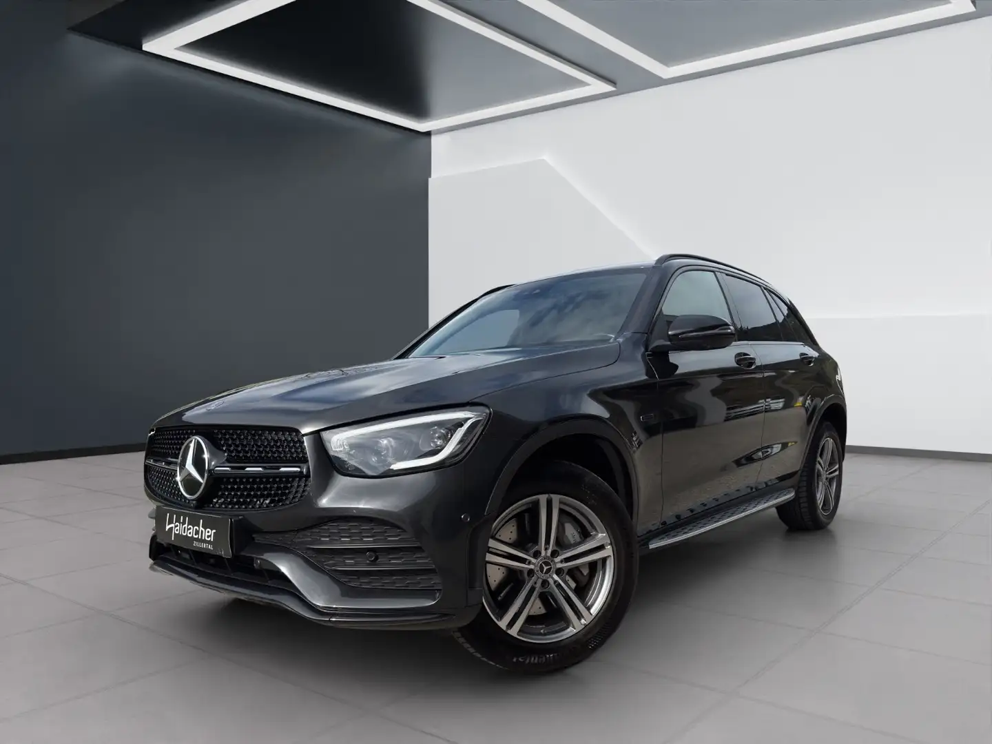 Mercedes-Benz GLC 300 de 4MATIC PTS Shz Mbeam eHeck AMG Pano Grau - 2