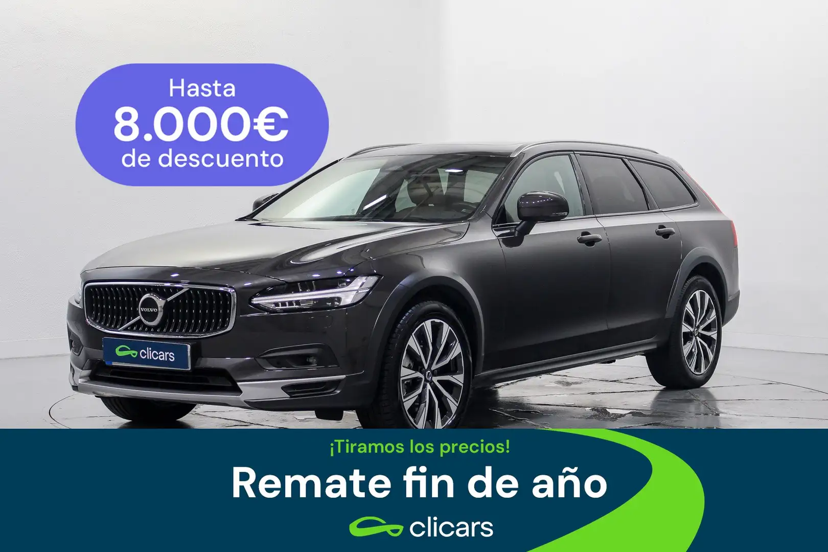 Volvo V90 Cross Country B4 Pro AWD Aut. Plateado - 1