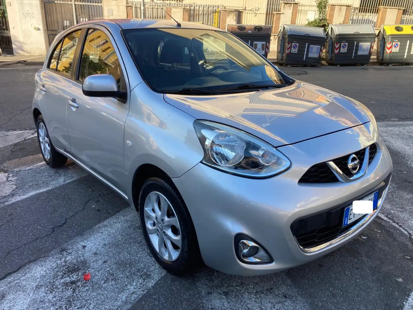Nissan Micra Micra IV 2015 1.2 Acenta - Km. 80.000 Argento - 1