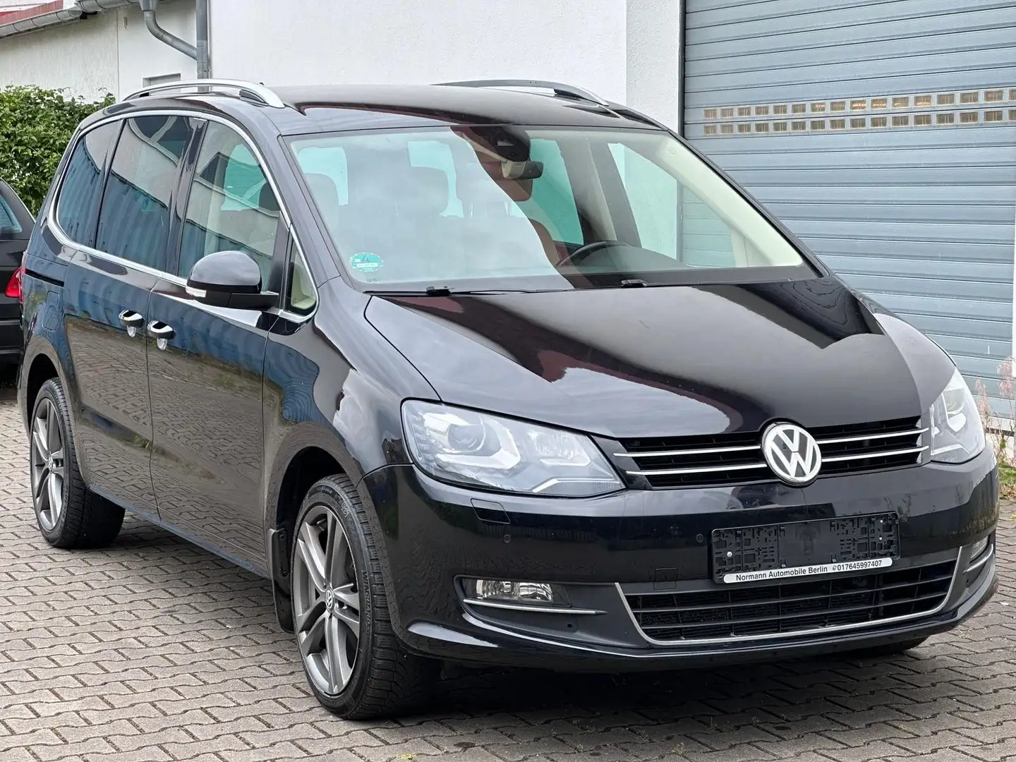 Volkswagen Sharan 2.0 TDI Highline BMT 4Motion DSG Noir - 1