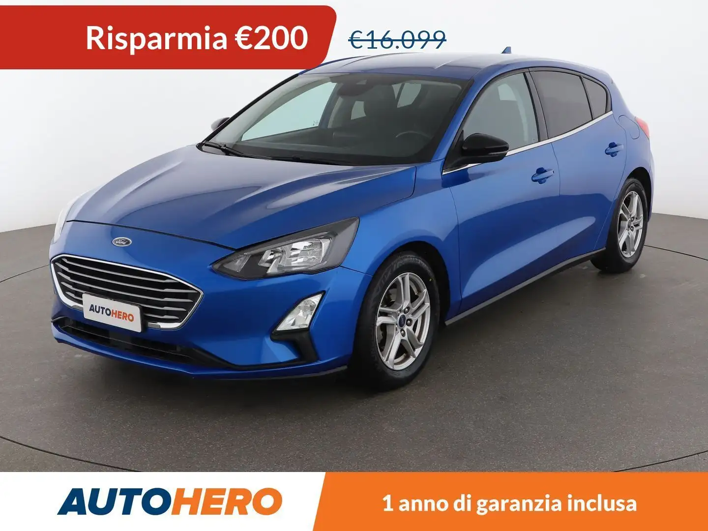 Ford Focus 1.5 EcoBlue TDCi Business 120 CV automatico Bleu - 1