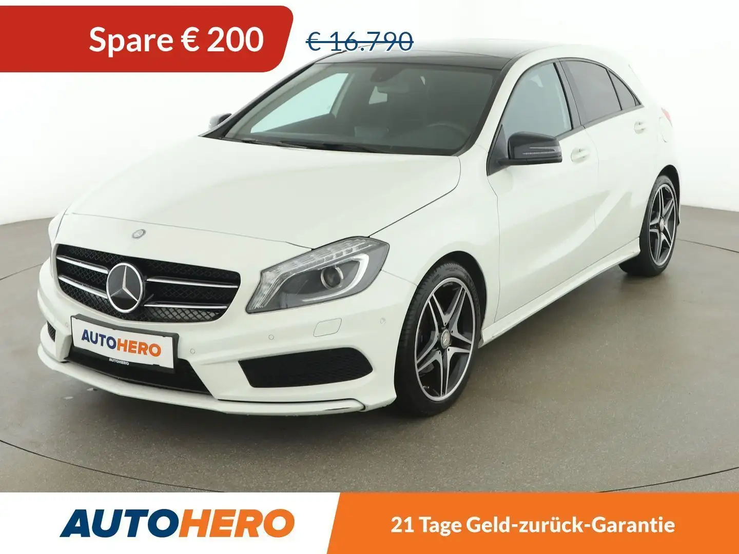 Mercedes-Benz A 160 A 160 CDI AMG Sport *PANO*KLIMA*PDC*TEMPO* Білий - 1