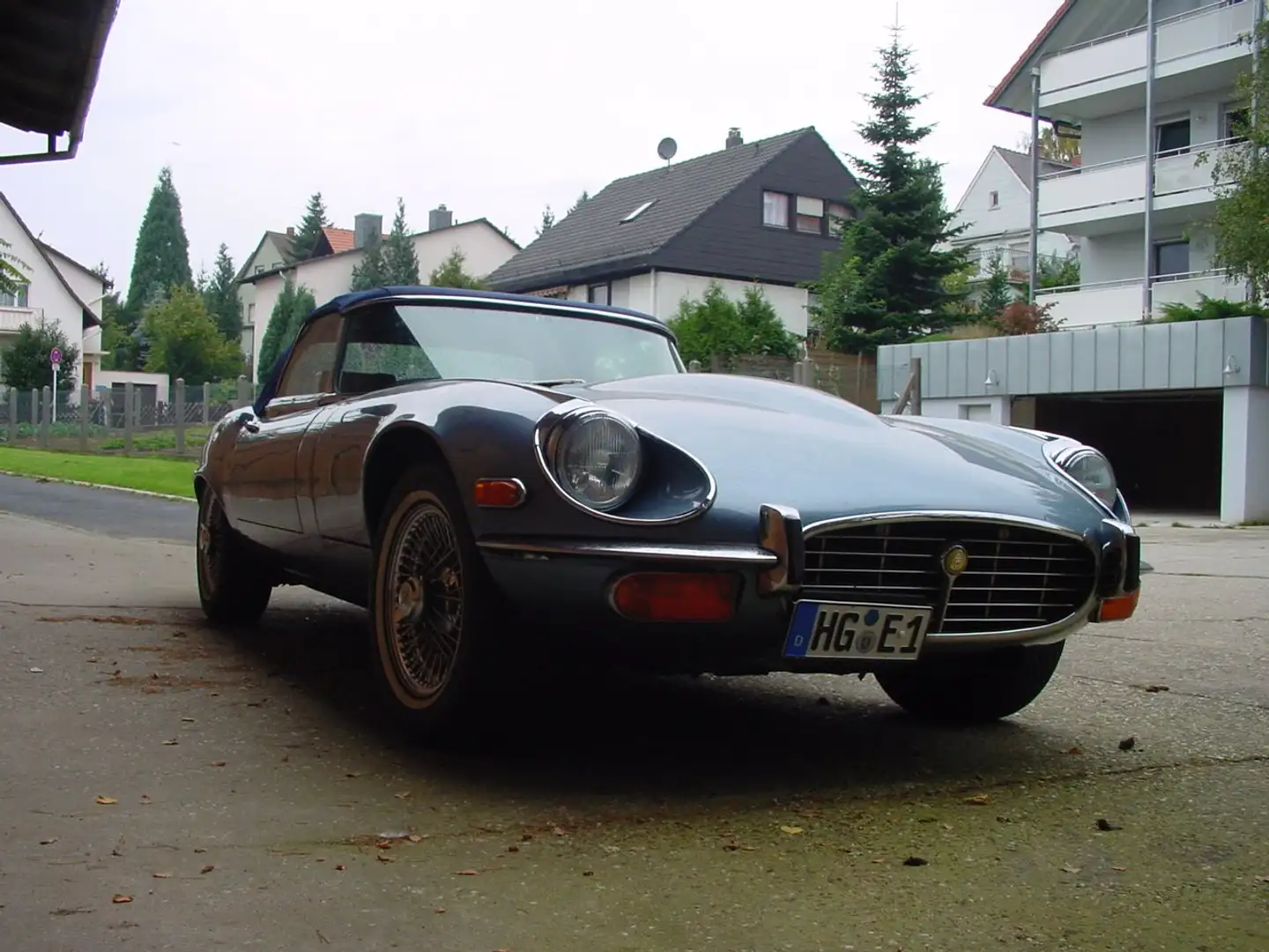 Jaguar E-Type SIII V12 roadster Blau - 1
