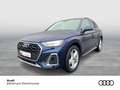 Audi Q5 50 quattro S LINE AHK B&O ALU19 eKLAPPE NAVI+ Blau - thumbnail 1