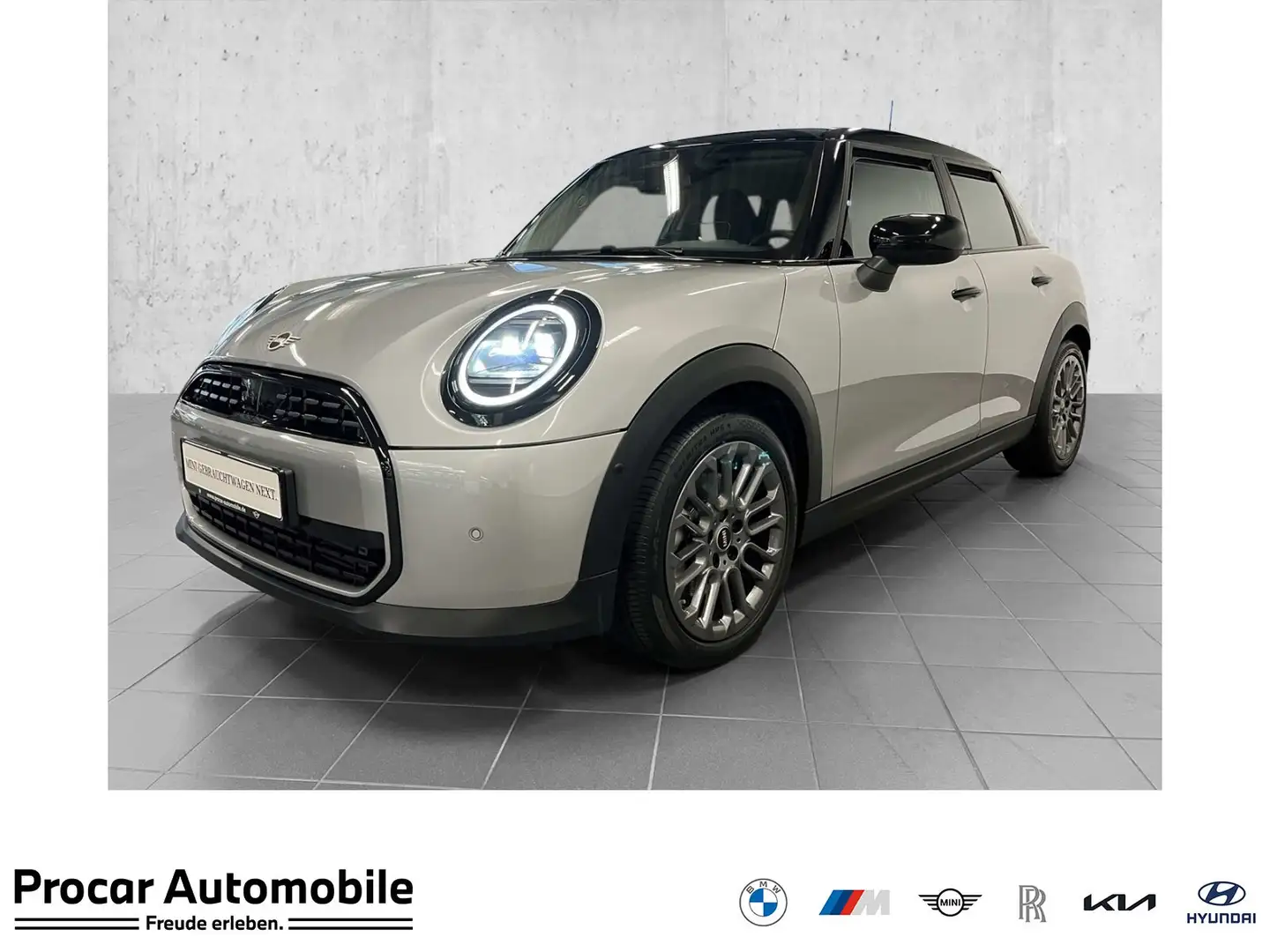 MINI Cooper C 5-Türer HUD RFK NAVI LED PDC V+H DAB Argento - 1