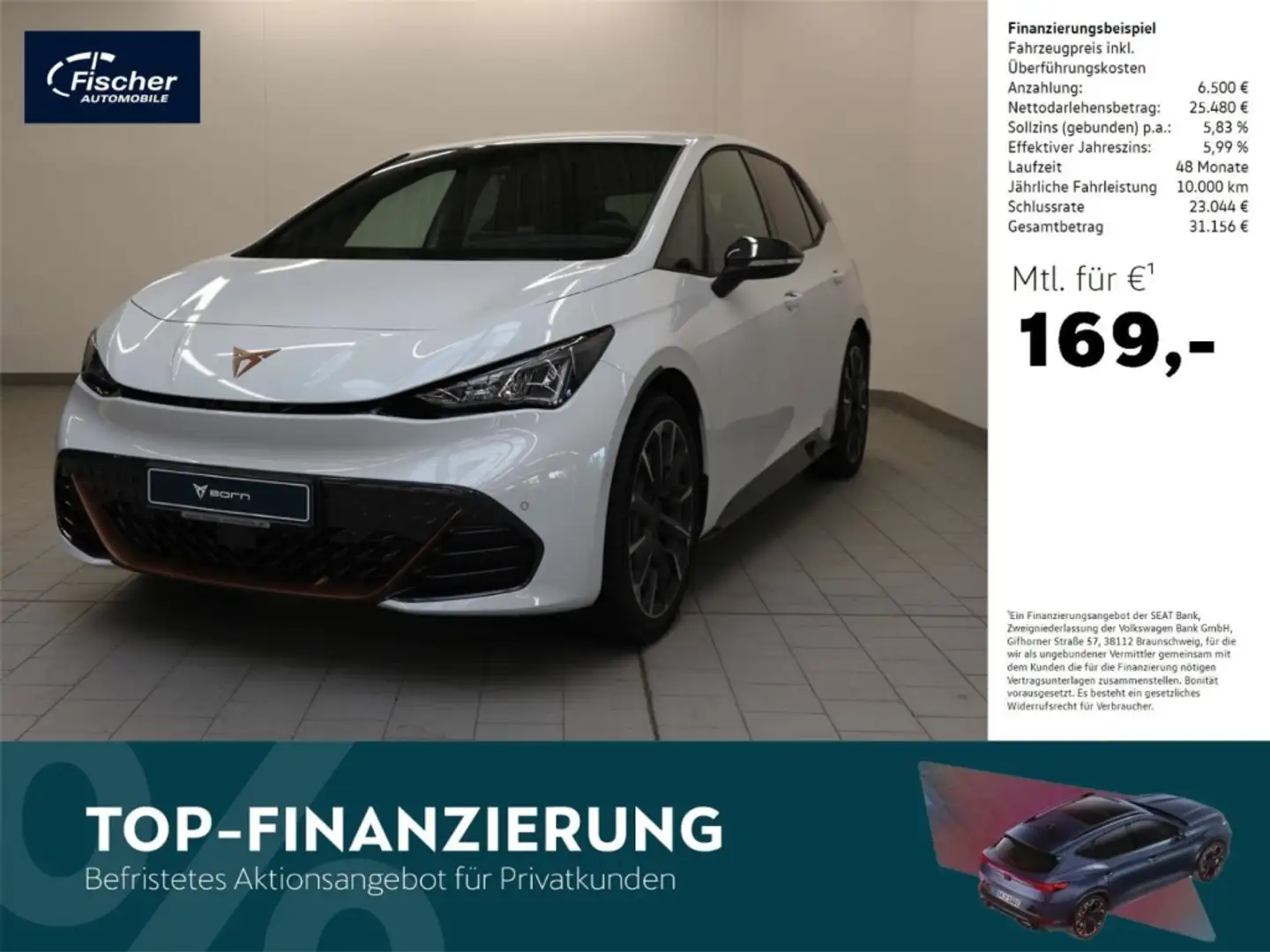 CUPRA Born Elektro 77 kWh Alb - 1