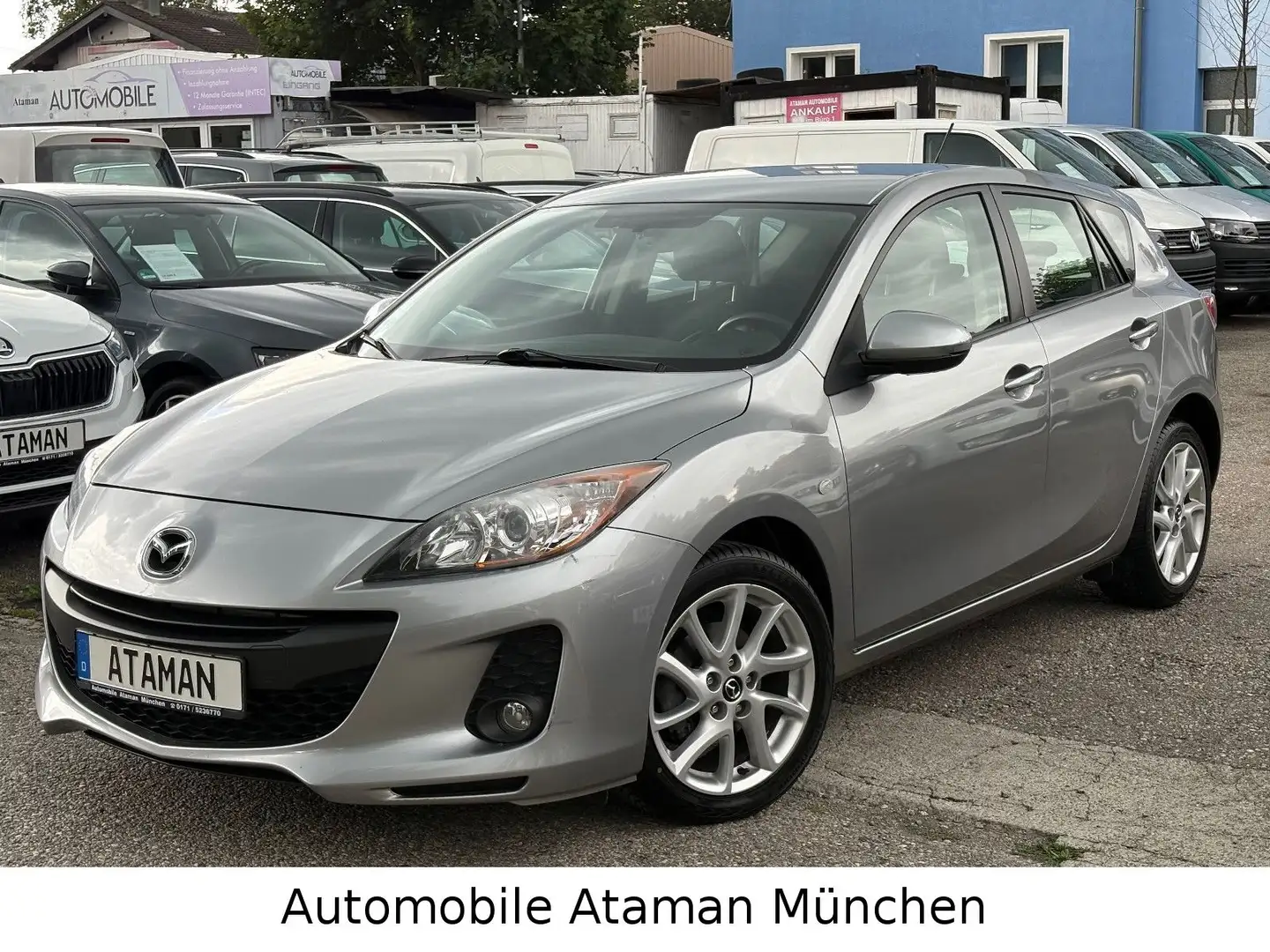 Mazda 3 Lim. 1.6 Edition / Klima / Alu / Euro5 / 1. Hd Silber - 1