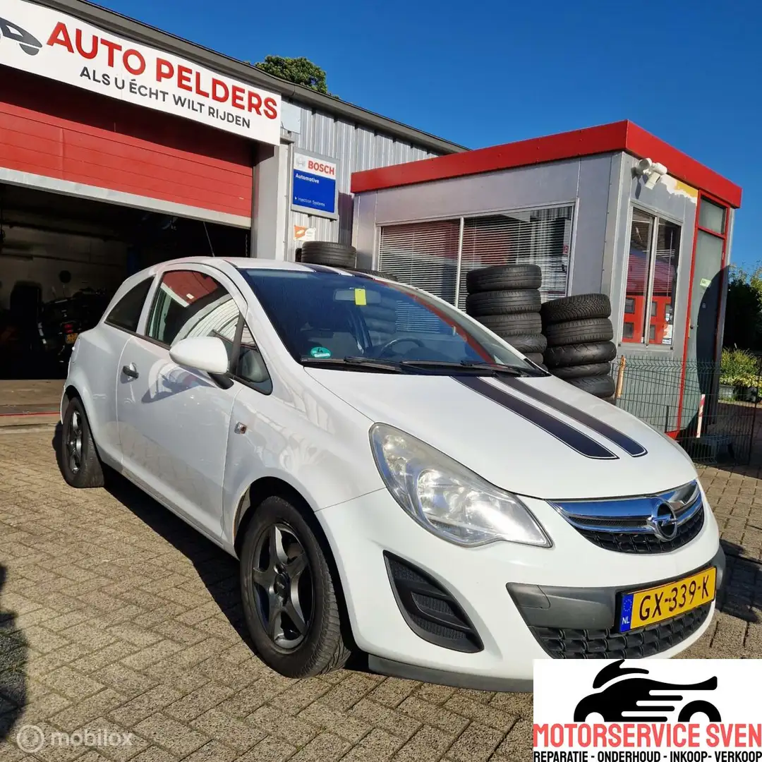 Opel Corsa 1.2 EcoFlex Selection Wit - 2