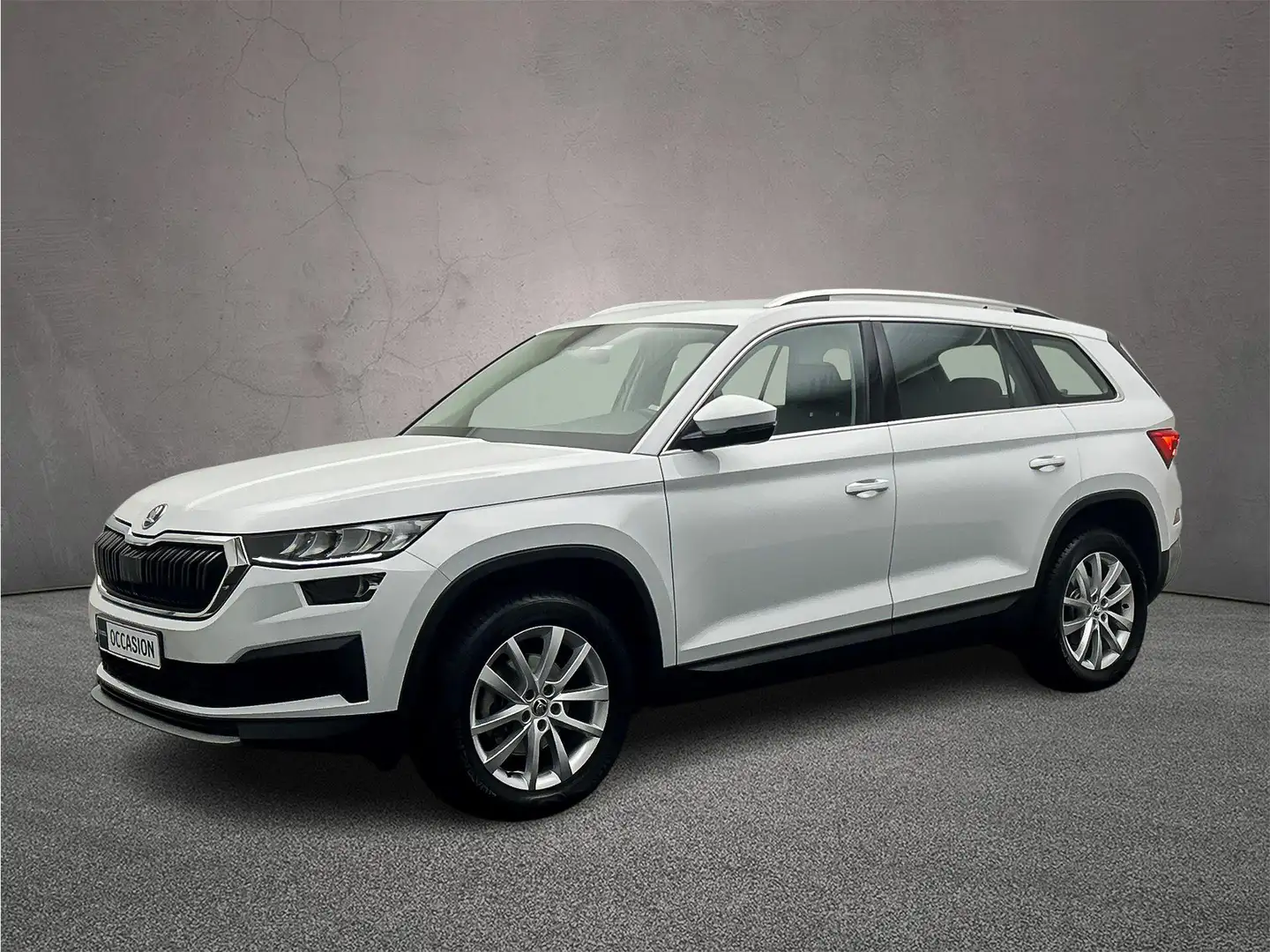 Skoda Kodiaq 1.5 TSI Business Edition 150PK, Trekhaak, Achterui Blanc - 1