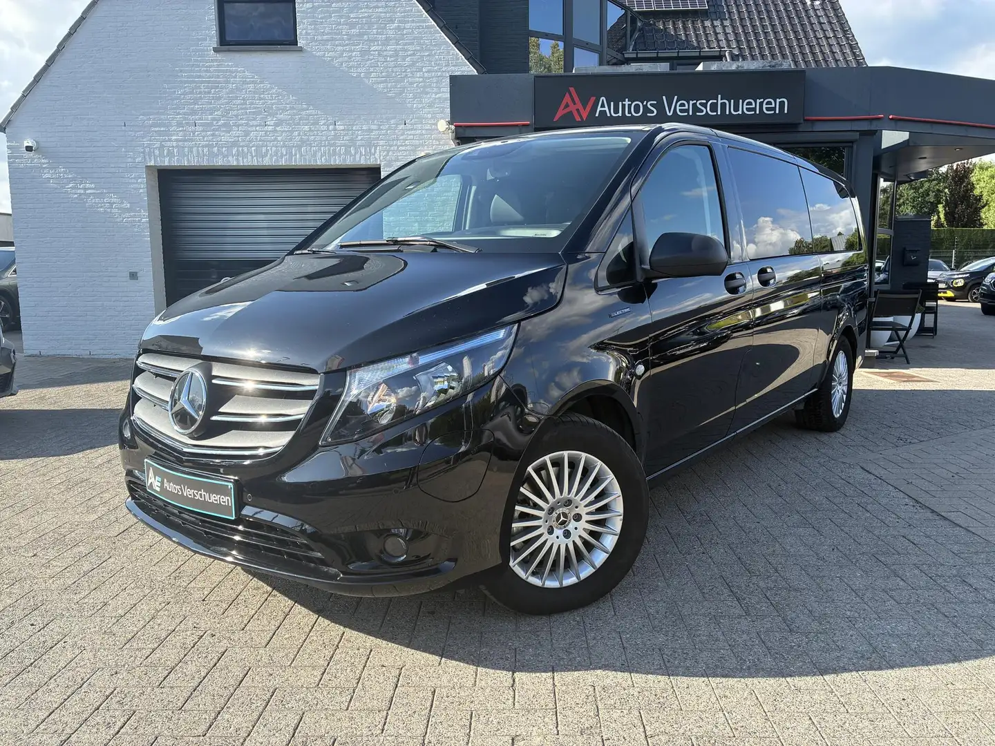 Mercedes-Benz Vito e Tourer 100 kWh ** Leder | Camera | 9 pl. Noir - 2