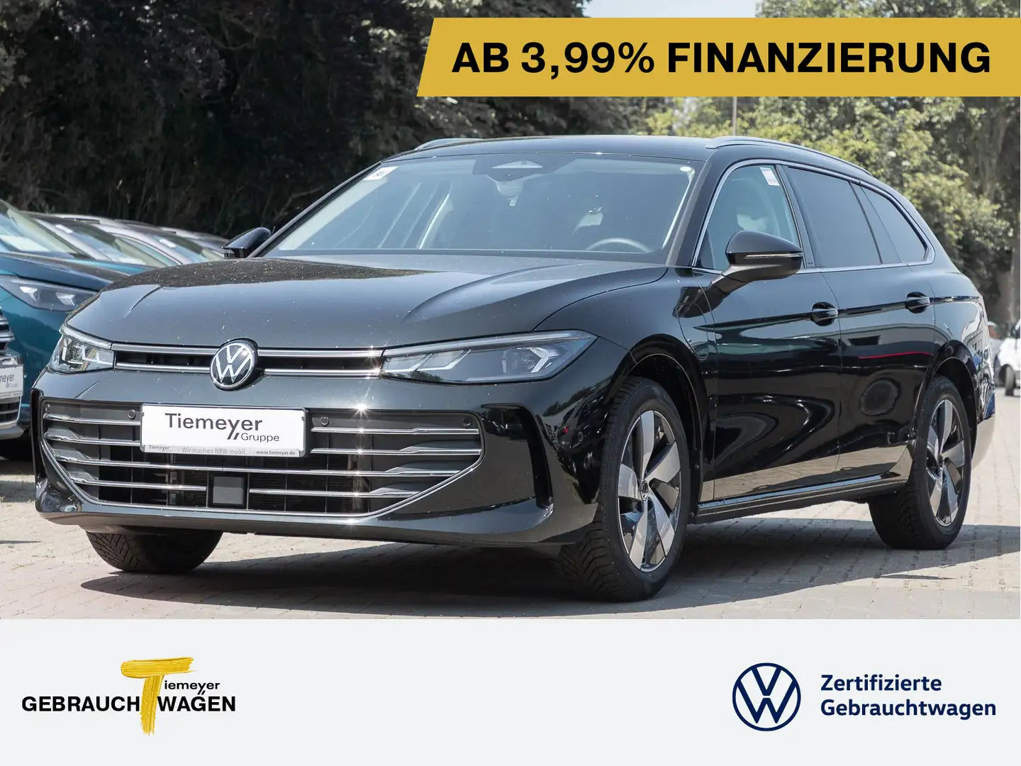 Volkswagen Passat Variant 1.5 eHybrid BUSINESS NAVI AHK KAM Schwarz - 1