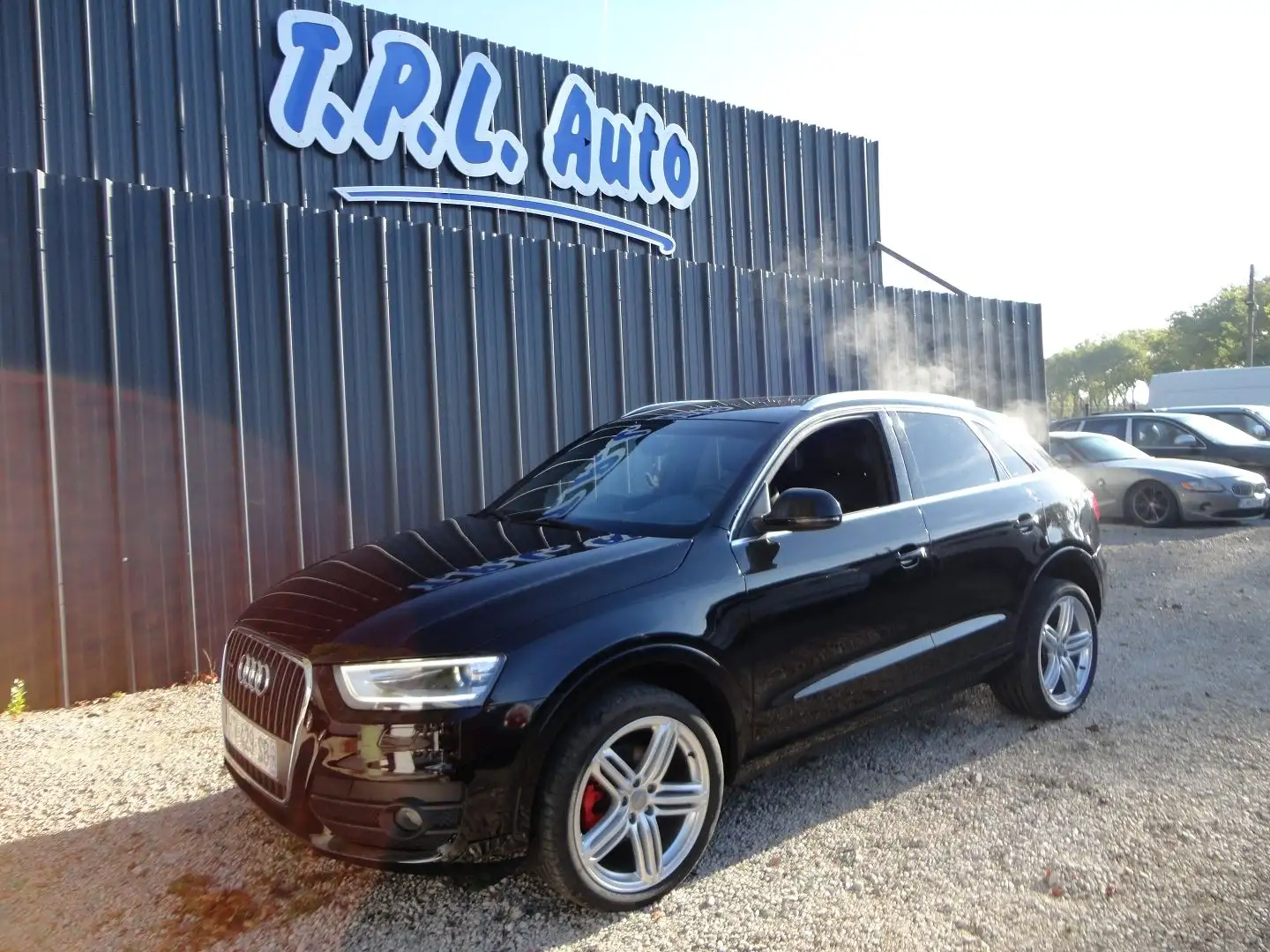 Audi Q3 2.0 TDI 177CH S LINE QUATTRO S TRONIC 7 Schwarz - 1