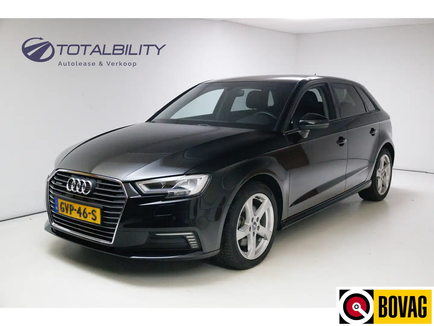 Audi A3 Sportback 40 e-tron Advance Sport 204 PK | Leer | Negro - 1