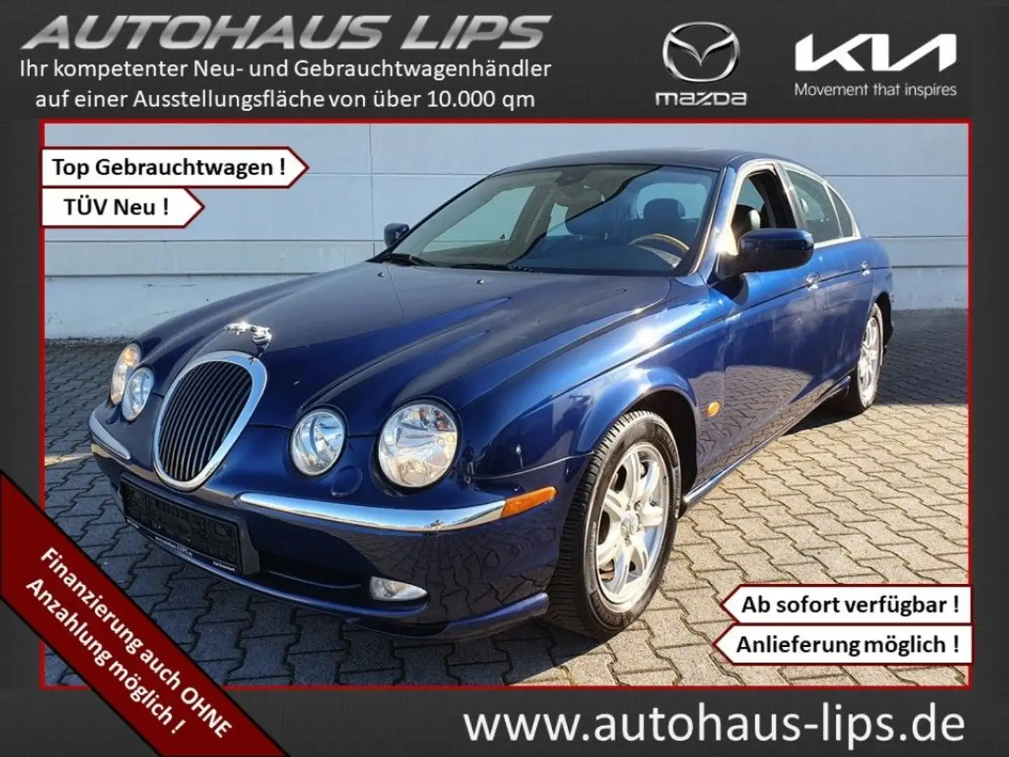 Jaguar S-Type 3.0 V6 Executive | Autom. | Leder | PDC | Bleu - 1