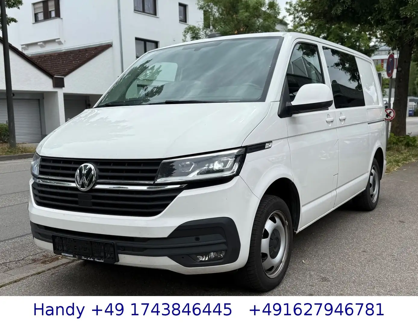 Volkswagen T6.1 Transporter Kombi 2.0 TDI /DSG NAVI/AHK/SHZ Weiß - 2