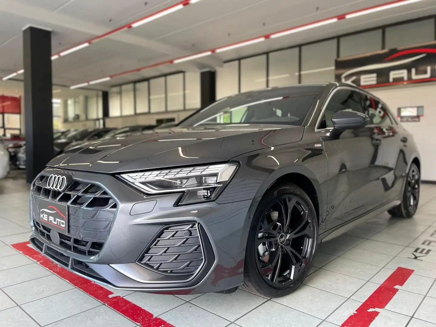 Audi A3 Sportback 35 eTFSI S line edition s-tronic 150cv Gris - 1