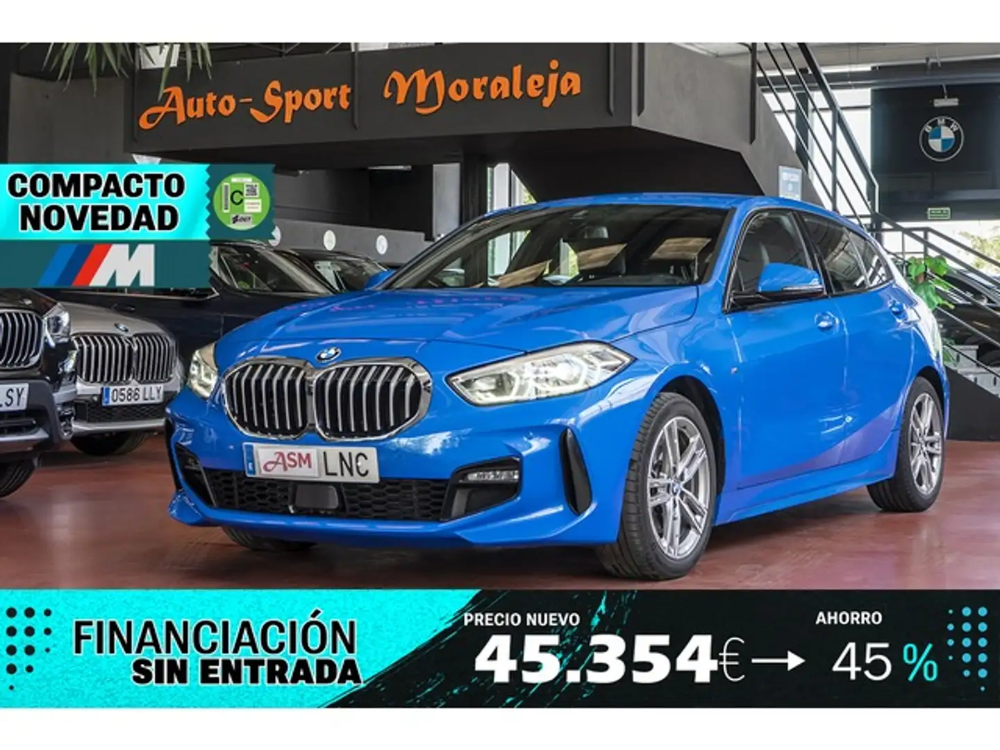 BMW 118 118dA Business Blauw - 1