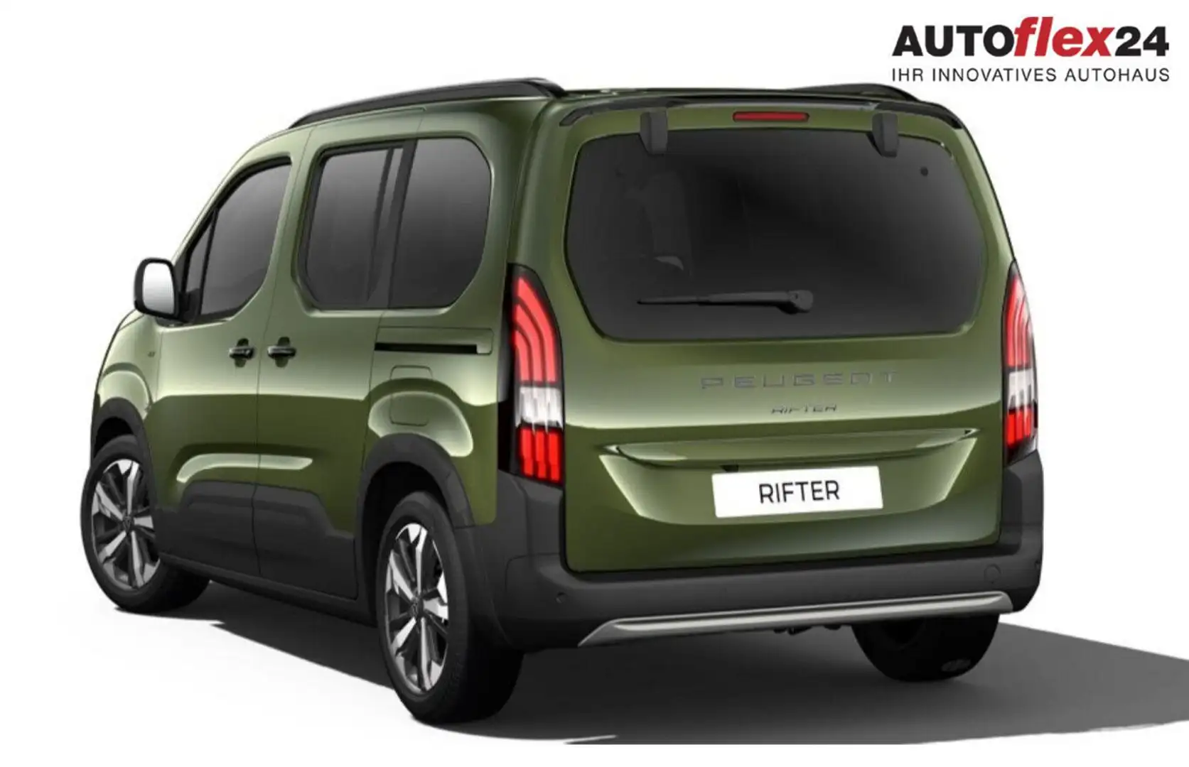 Peugeot Rifter 130 EAT8 GT Keyless Kam ACC 17Z MirrorL 96 kW (... Зелений - 2