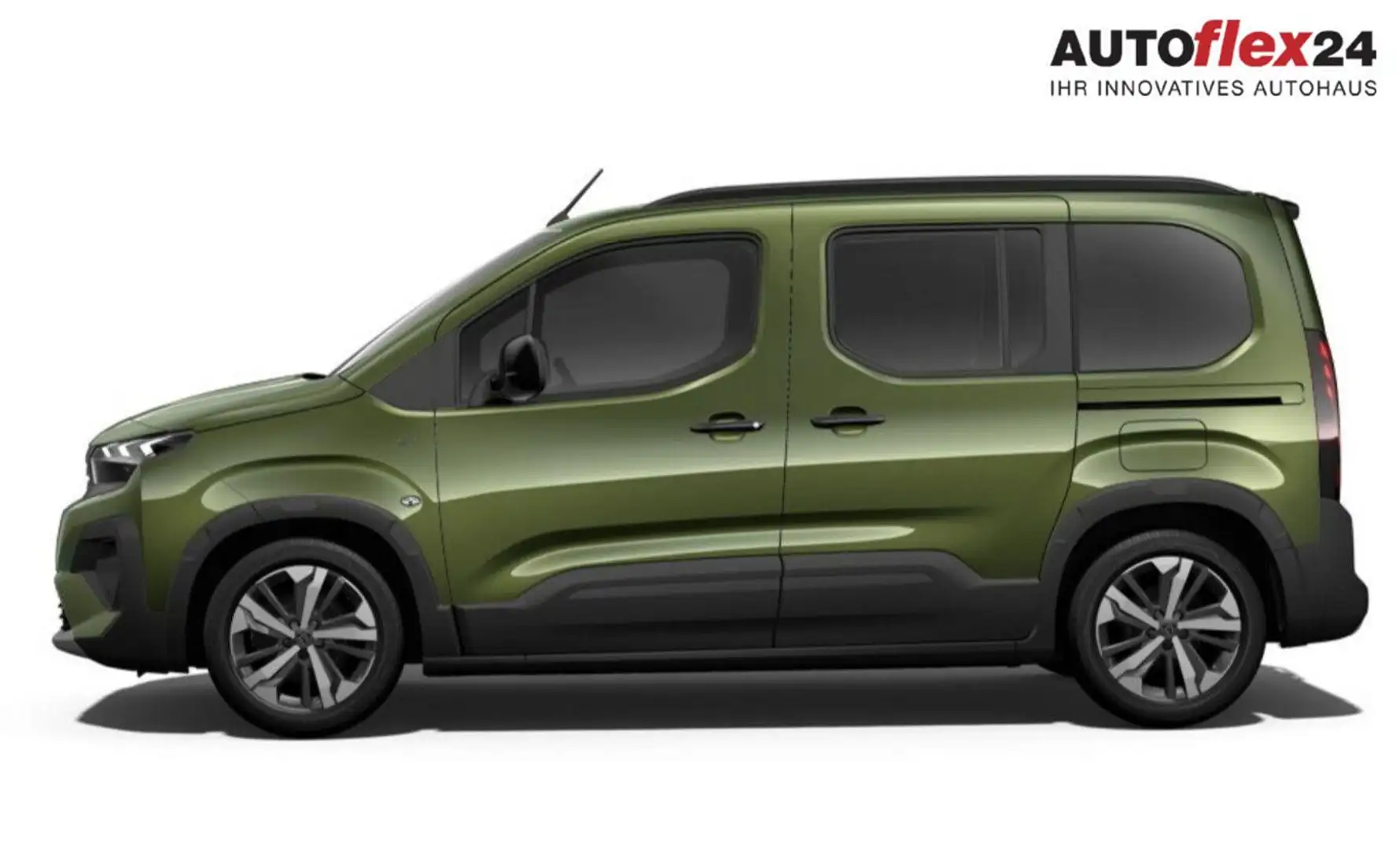Peugeot Rifter 130 EAT8 GT Keyless Kam ACC 17Z MirrorL 96 kW (... Зелений - 1