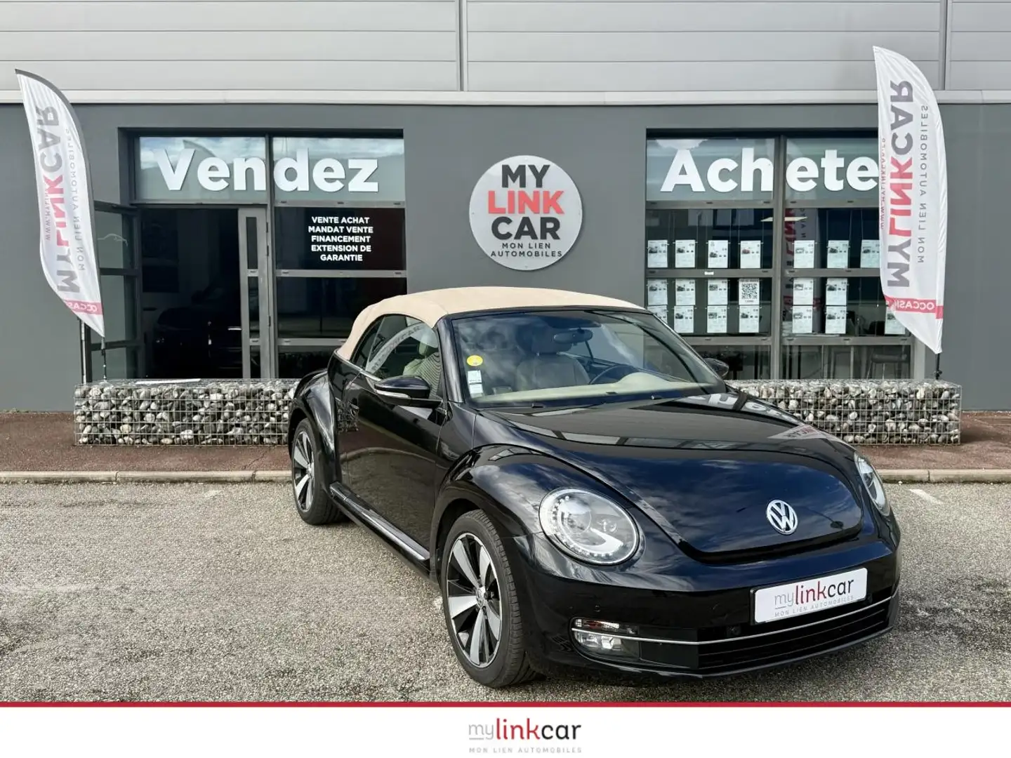 Volkswagen Coccinelle coccinelle Cabriolet 1.6 TDI 105 cv Noir - 1