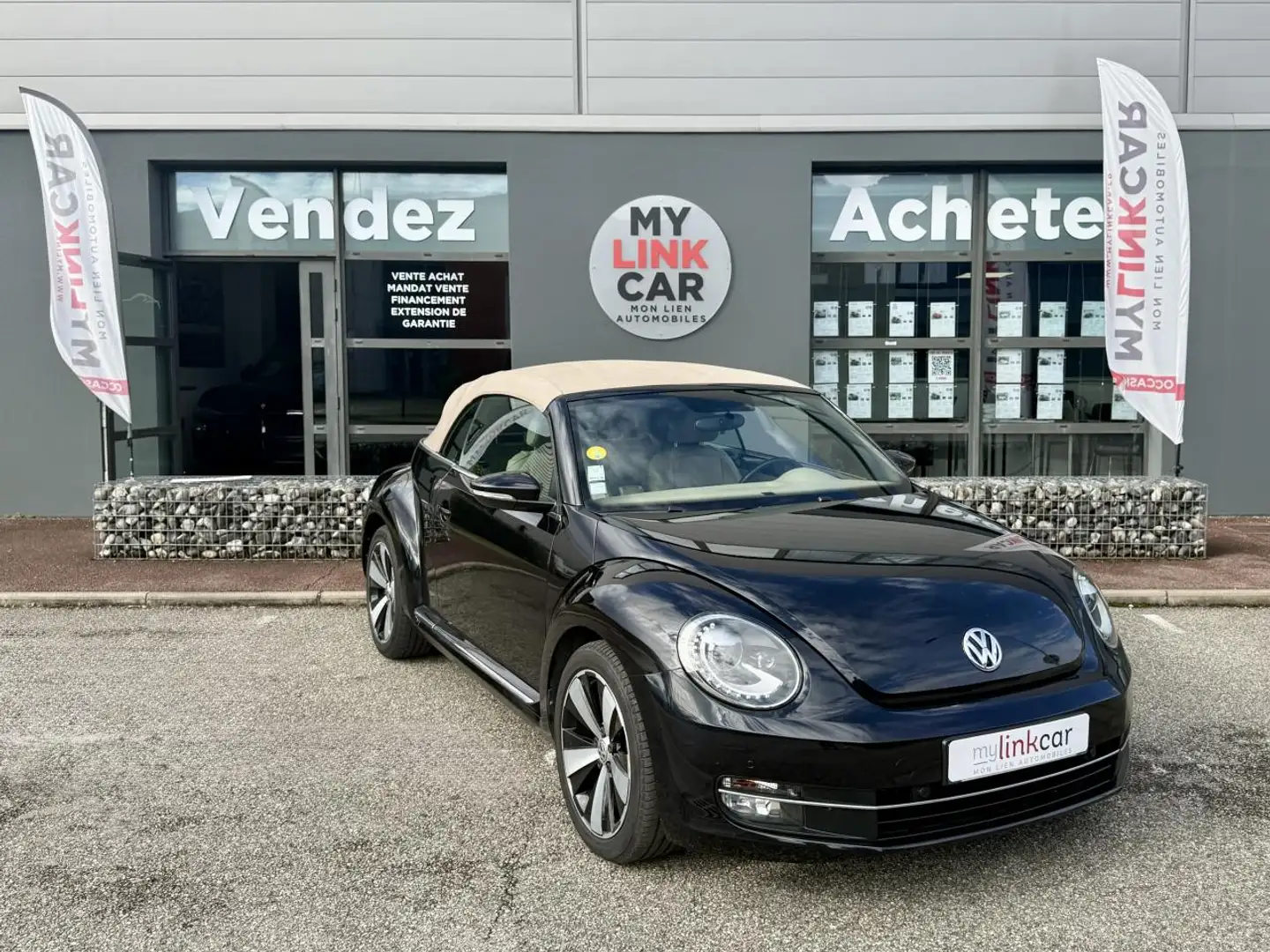 Volkswagen Coccinelle coccinelle Cabriolet 1.6 TDI 105 cv Schwarz - 1