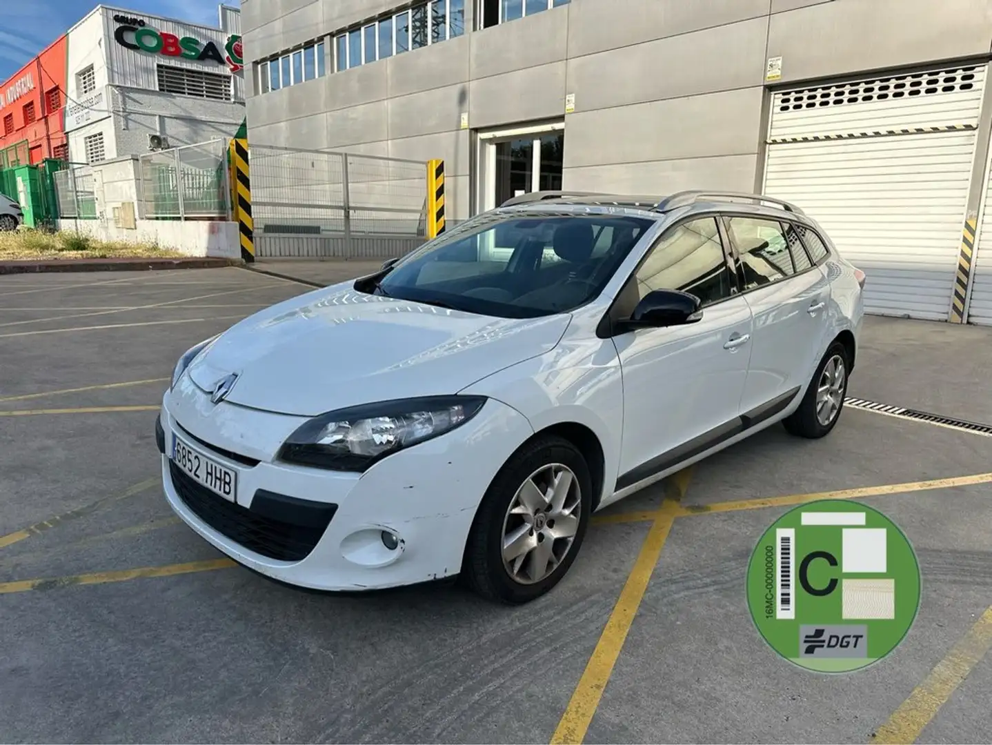 Renault Megane Sport Tourer Emotion 2011 1.6 16v 110 Blanco - 1