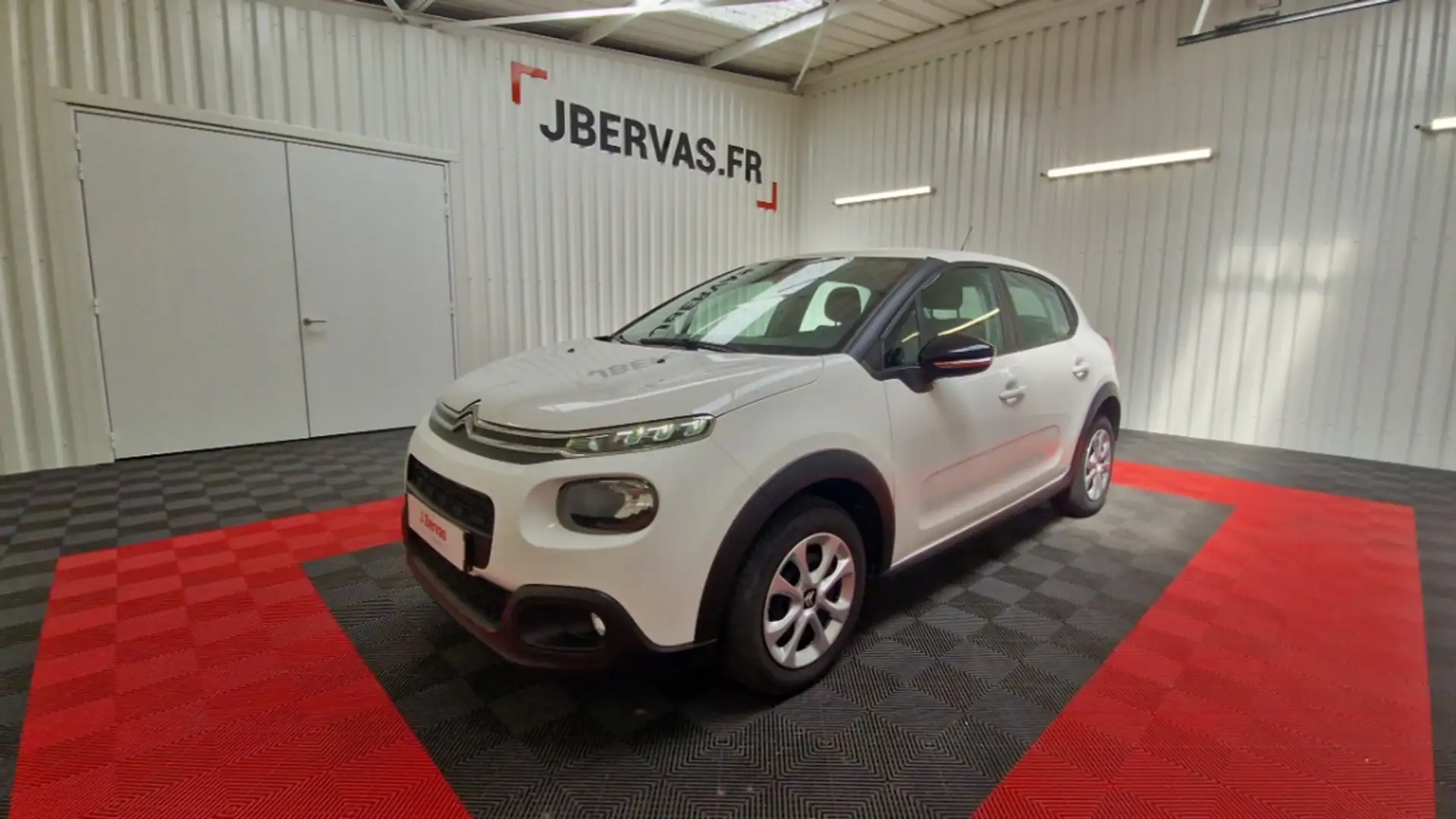 Citroen C3 PureTech 82 S&amp;S BVM Feel Business Blanc - 1