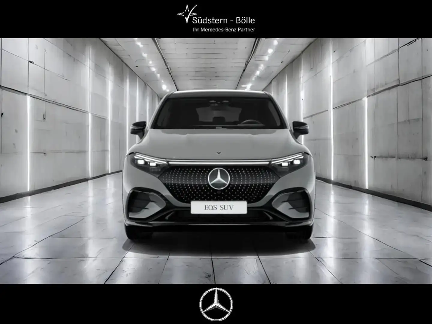 Mercedes-Benz EQS SUV EQS 450+ SUV AMG+PANO+DISTR.+HUD+AIRM.+BURM.+HAL Szary - 2