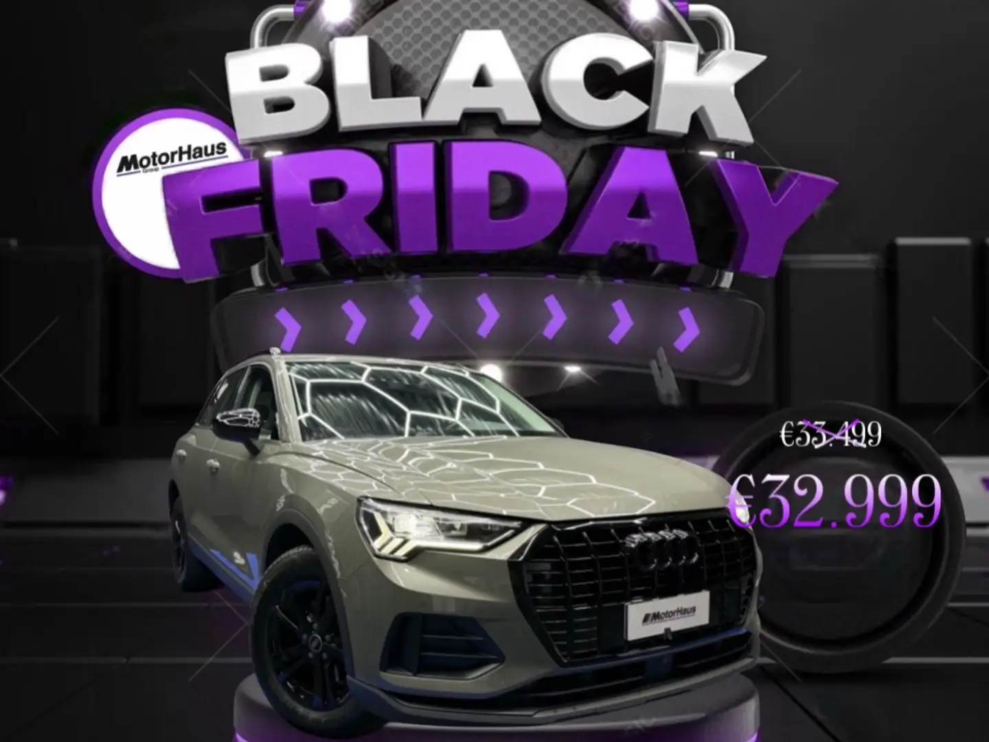 Audi Q3 35 2.0 tdi Business Grigio - 1