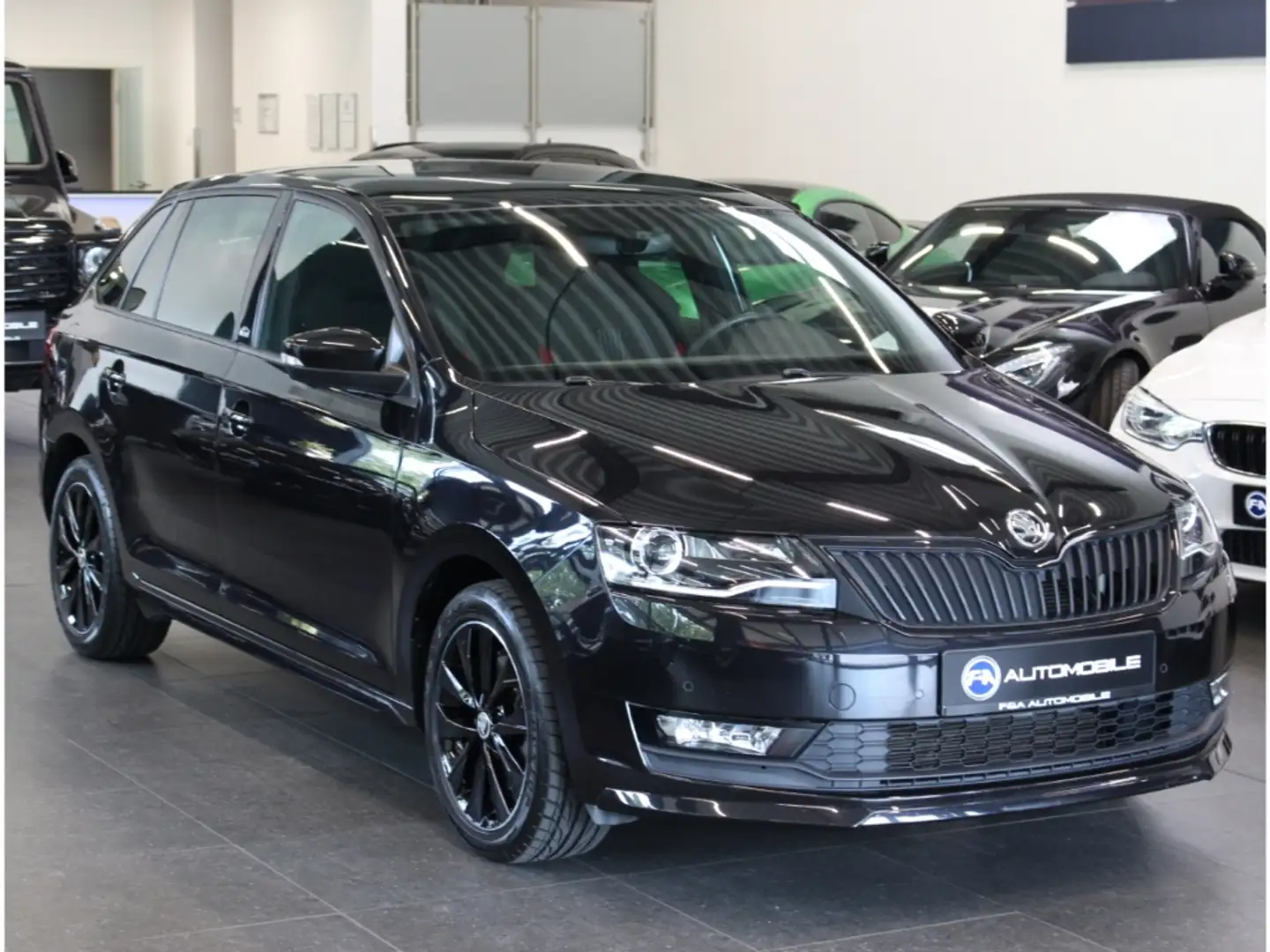 Skoda Rapid/Spaceback Spaceback Monte Carlo 1.0 TSI Navi+Klima Negru - 2