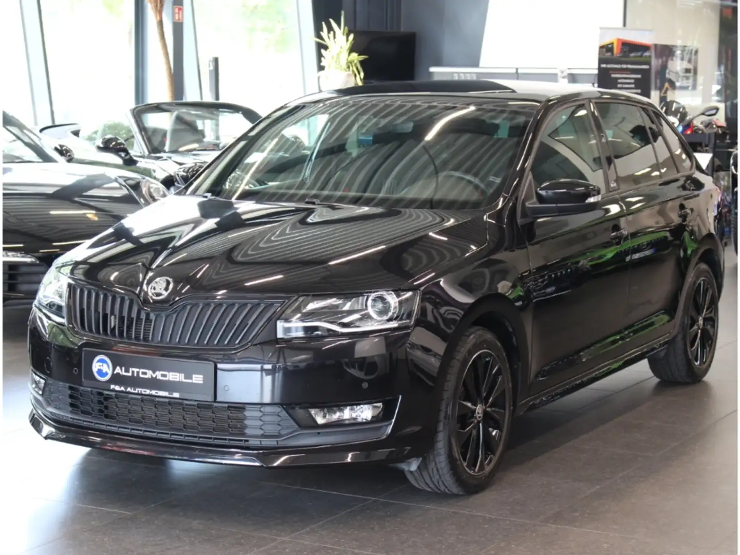 Skoda Rapid/Spaceback Spaceback Monte Carlo 1.0 TSI Navi+Klima Negru - 1