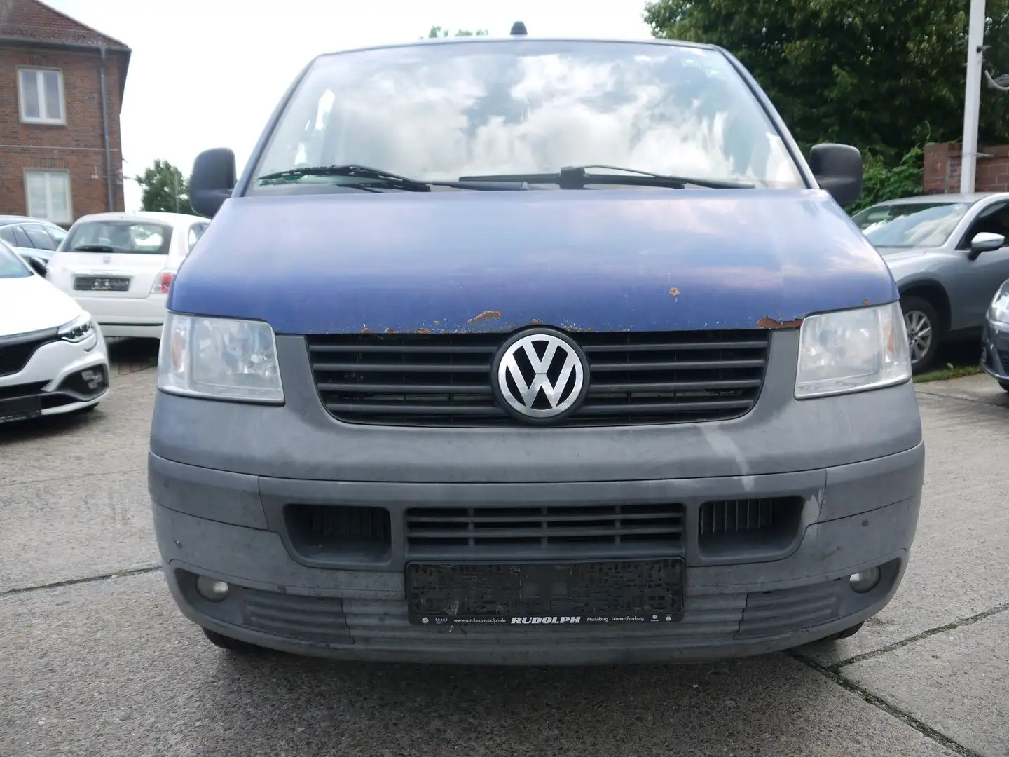Volkswagen T5 Transporter T5 1.9 TDI Transporter Kombi lang/Klima/9-Sitzer Azul - 2