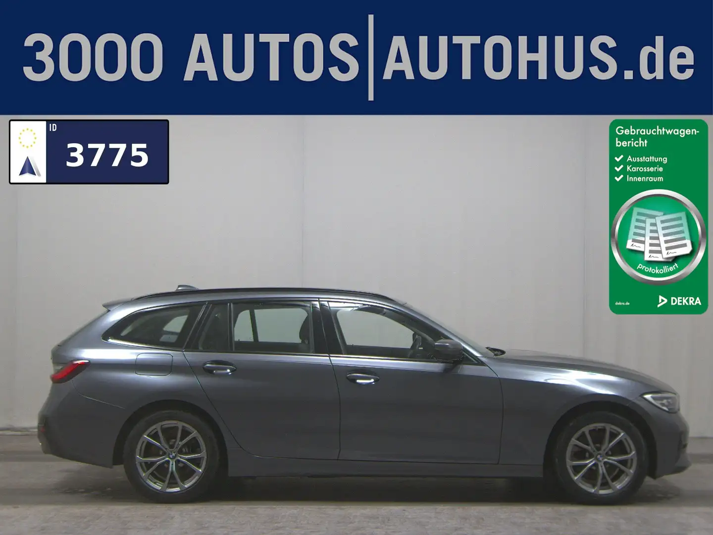 BMW 320 e Touring Sport-Line AHK LC Pro LED HiFi Navi Grau - 1