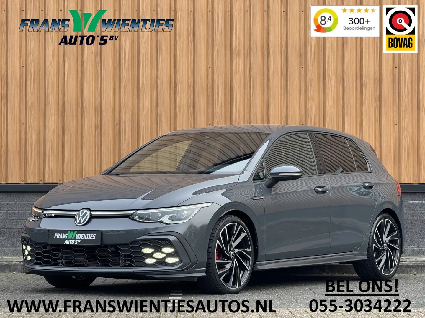 Volkswagen Golf GTD 2.0 TDI | 200 PK! | Apple Carplay | Android Auto | Grijs - 1
