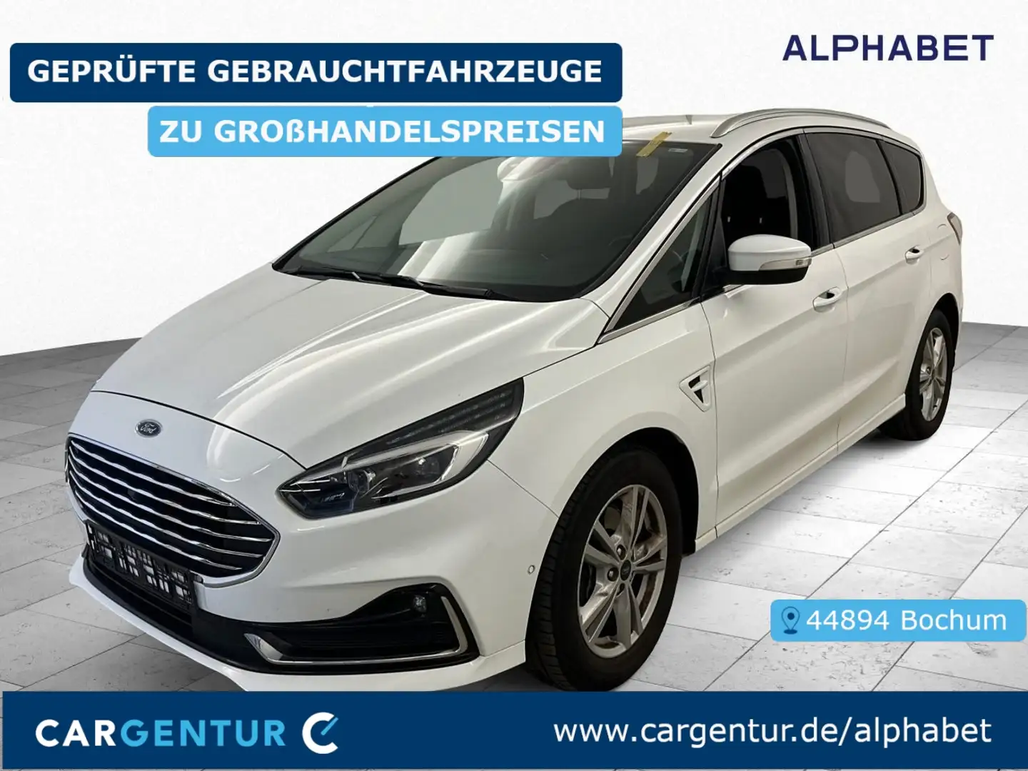 Ford S-Max 2.0 EcoBlue Titanium AHK SpoSi StHz ACC Wit - 1
