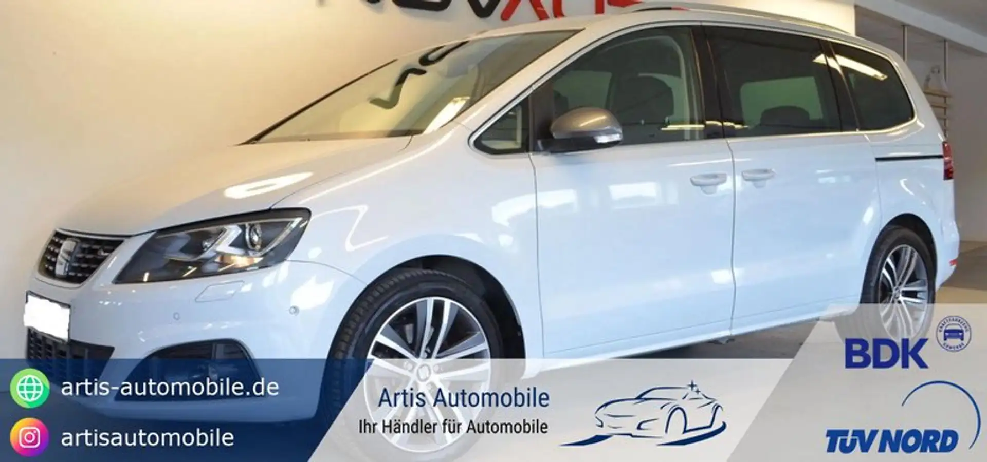 SEAT Alhambra FR-Line 4DRIVE AHK*KAMERA*7-SITZER Blanc - 1