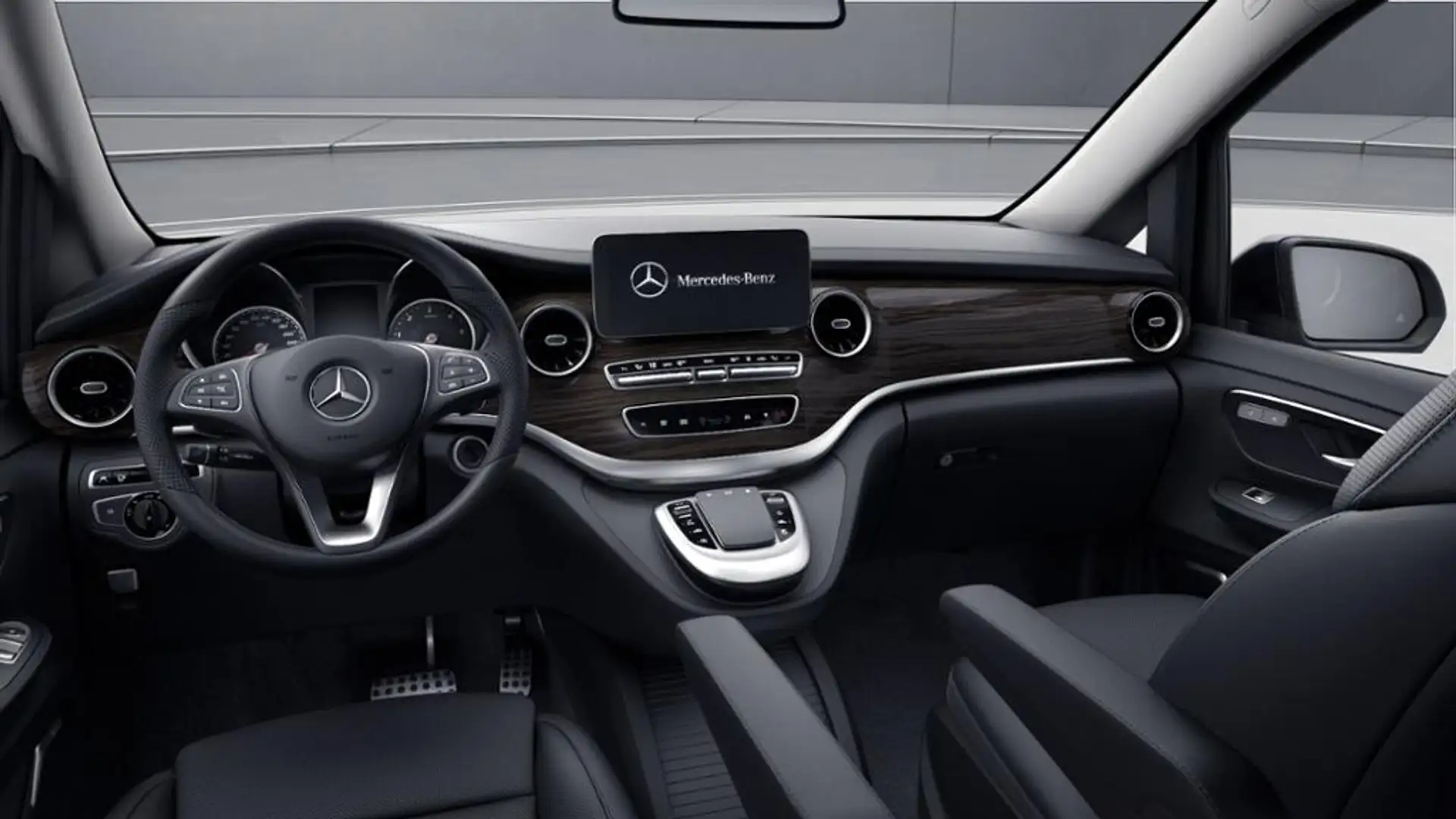 Mercedes-Benz V 300 d lang Avantgarde/Night/ILS/AHK/Sitzbel/360 Grau - 2