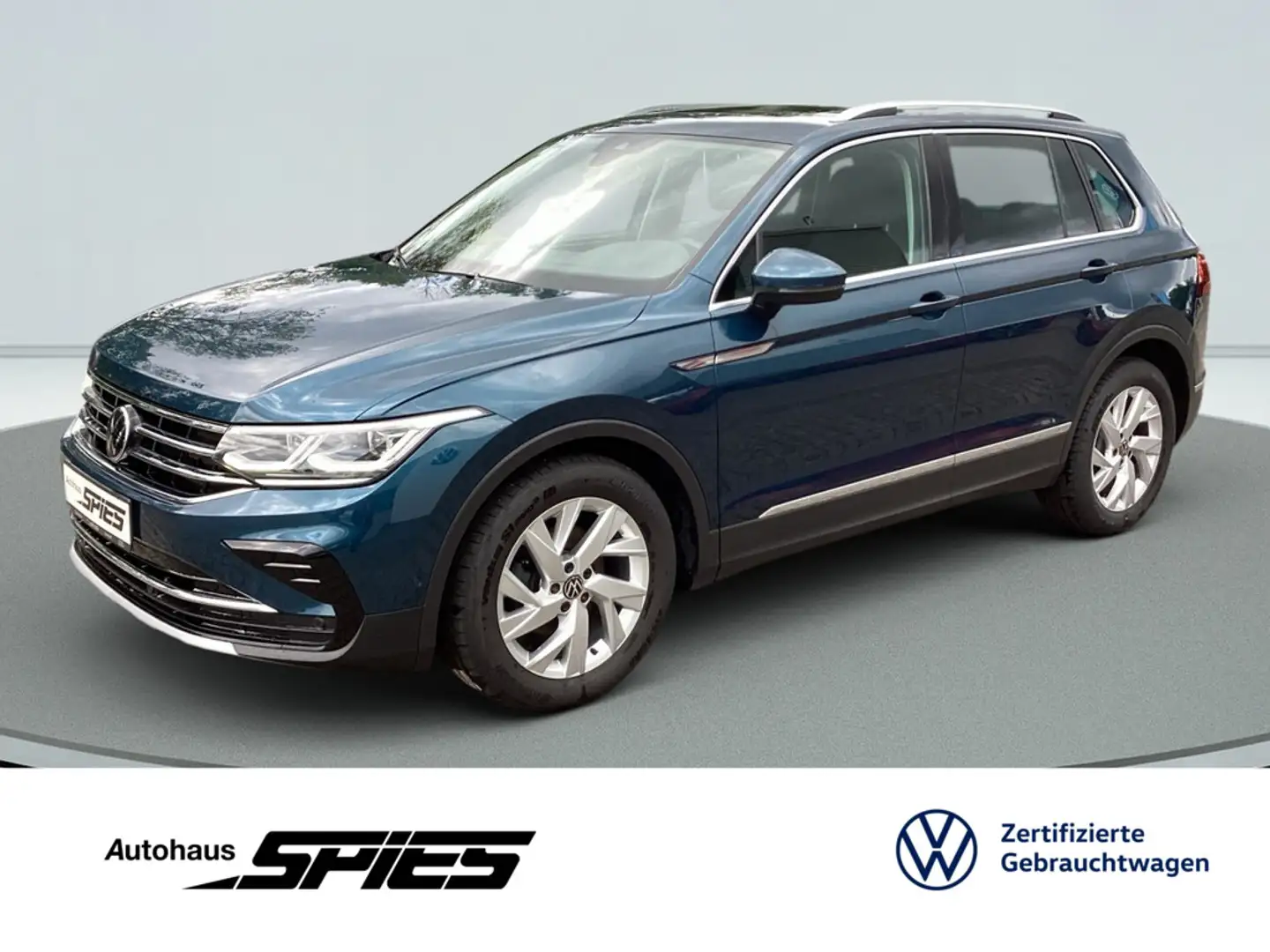 Volkswagen Tiguan 2.0 TDI Elegance 4Motion Bleu - 1
