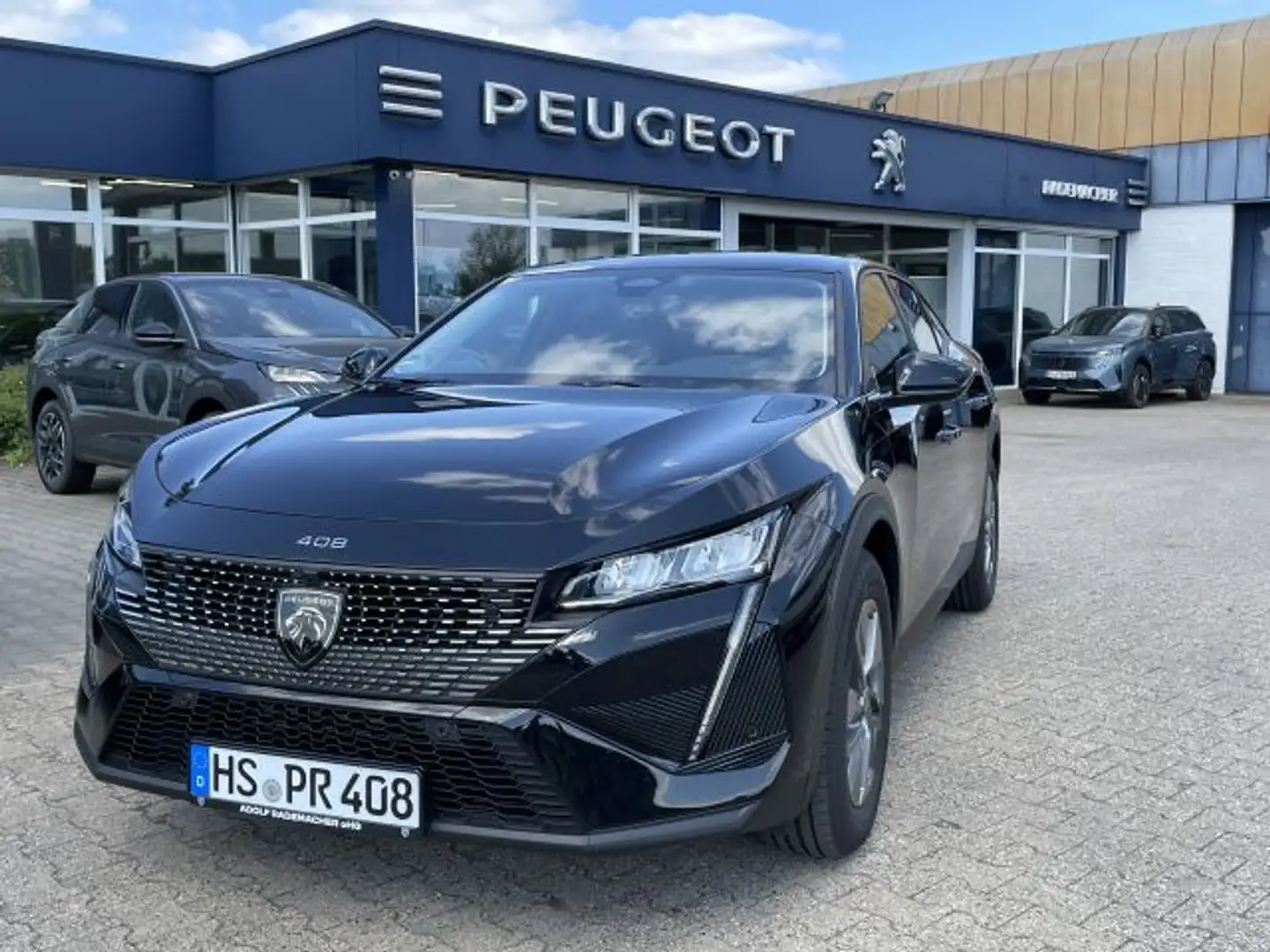 Peugeot 408 HYBRID 136 e-DSC6 Allure Negru - 1