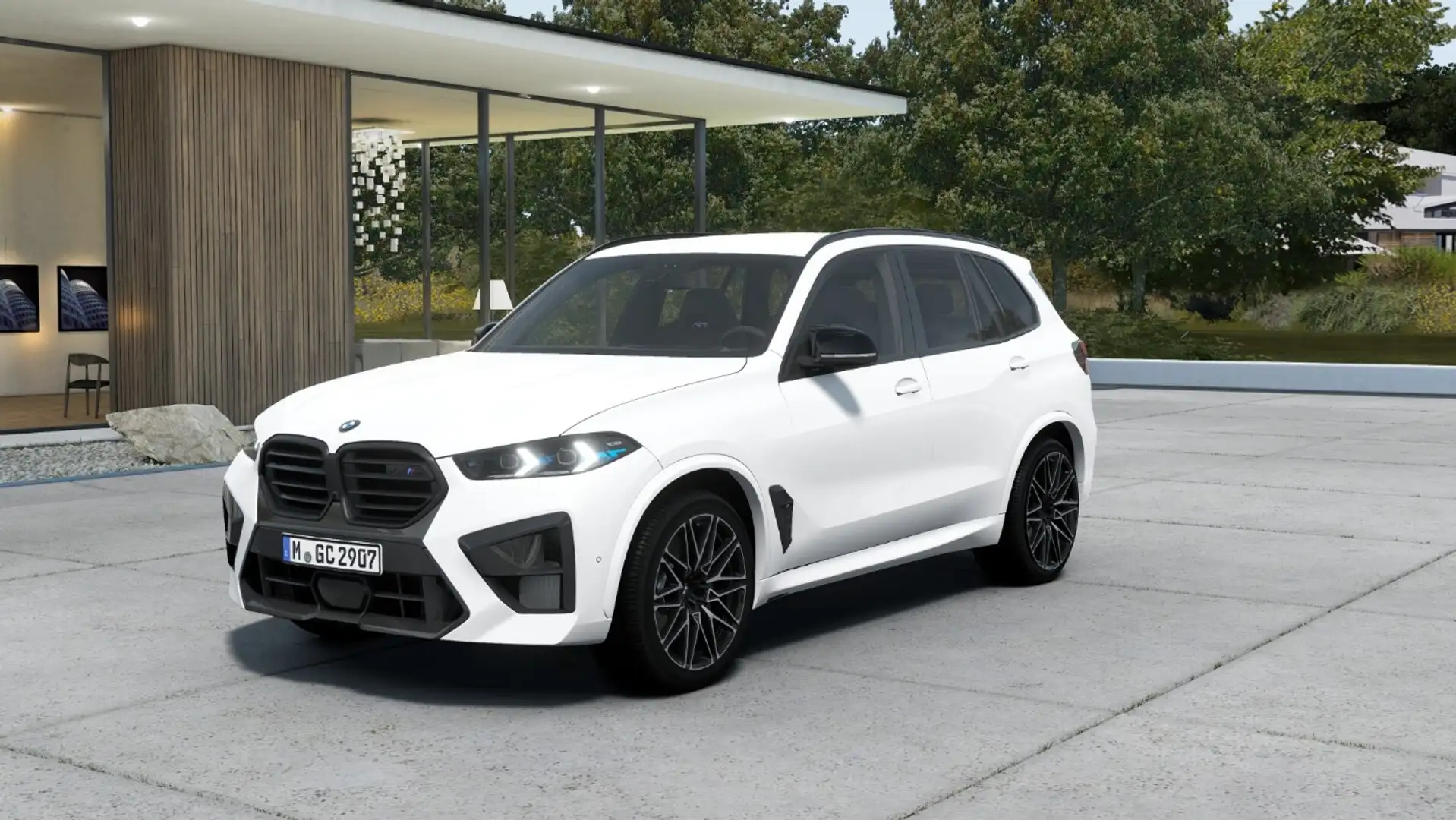 BMW X5 M Competition Alb - 2