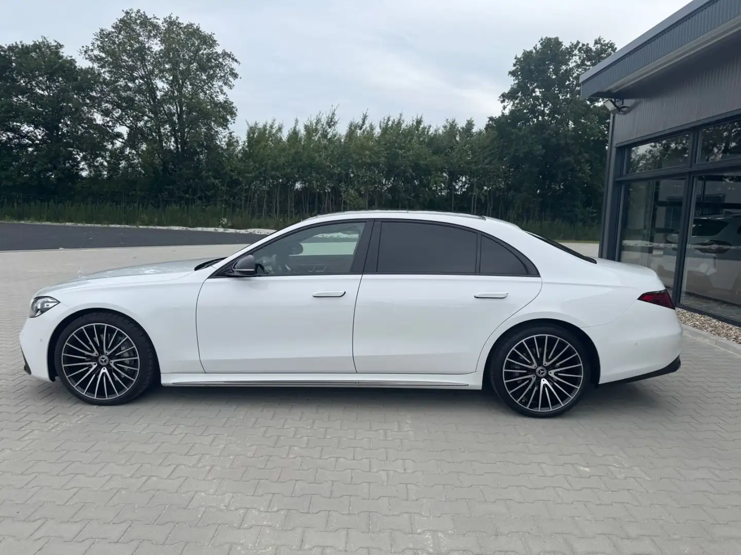 Mercedes-Benz S 450 S450d 4M Lang AMG -BelüSitz-360K-Hinterachsl. Weiß - 2