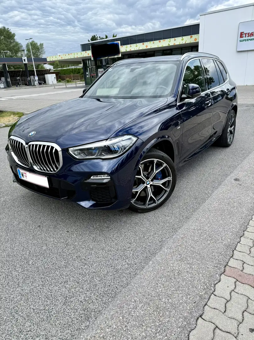 BMW X5 BMW X5 xDrive45e PHEV Aut. M Sportpaket Blau - 1