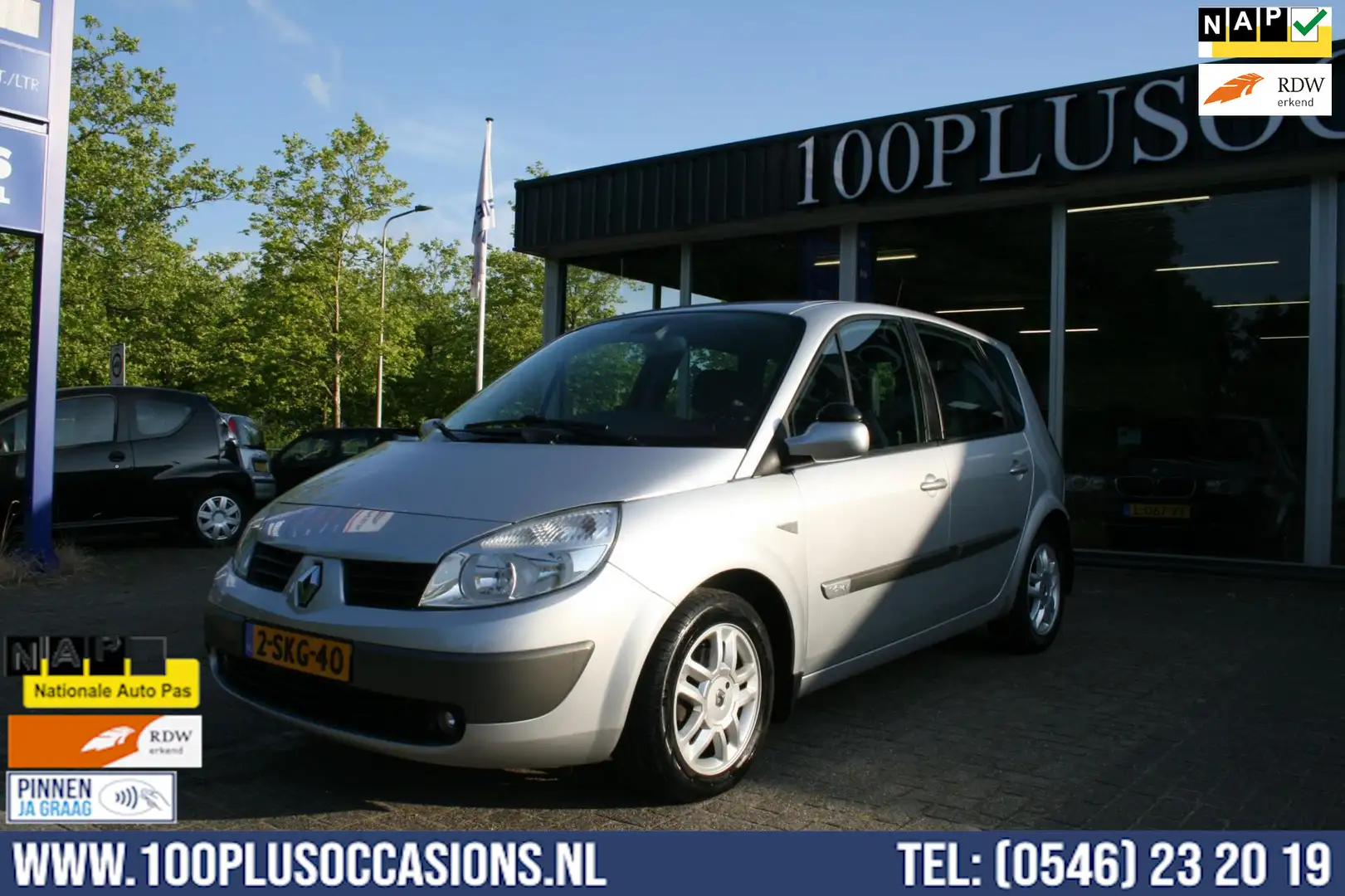 Renault Scenic 1.6-16V Business Line | Automaat | Super onderhoud Grijs - 1